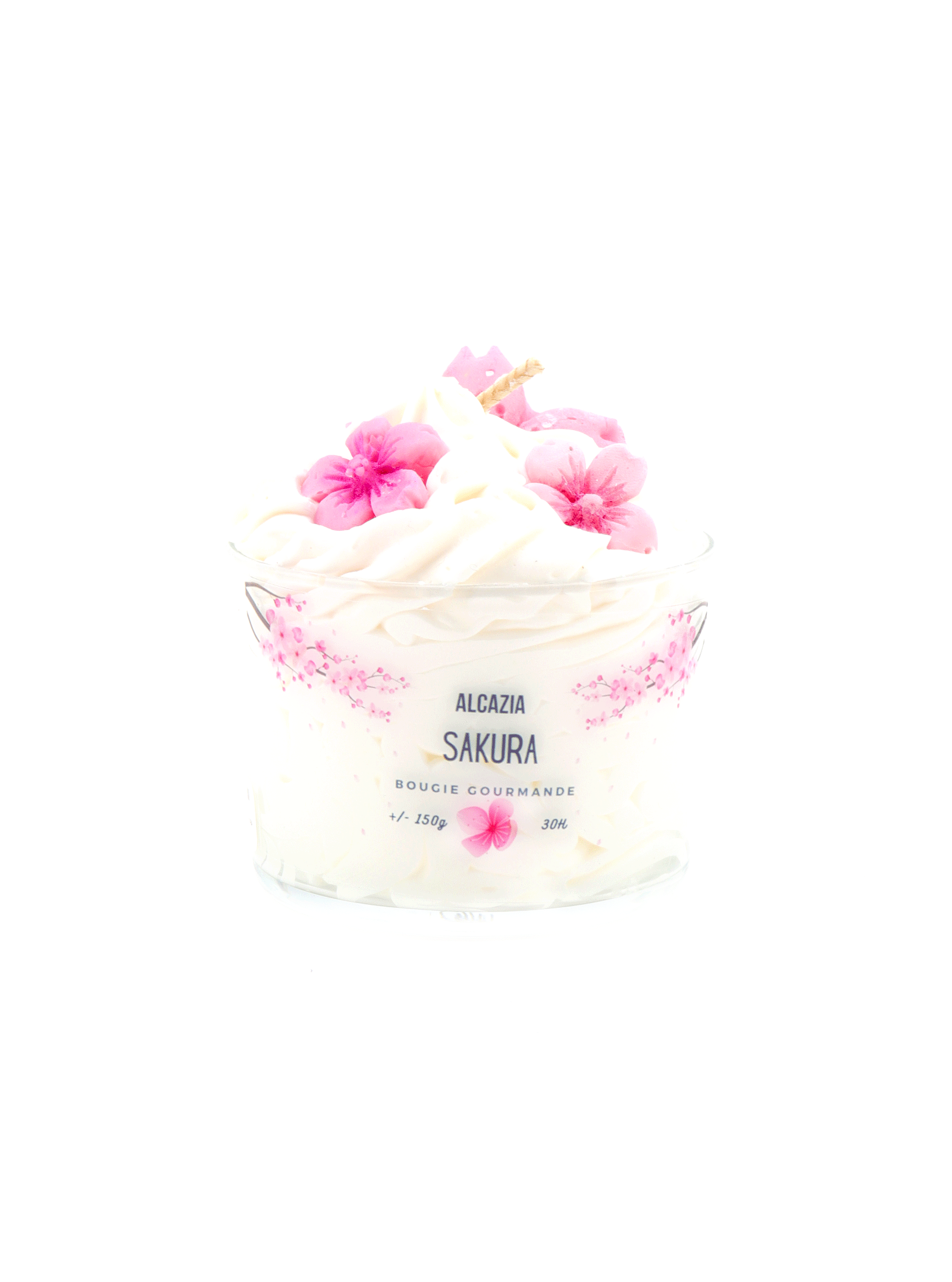 HANDMADE GOURMET SAKURA SOY CANDLE