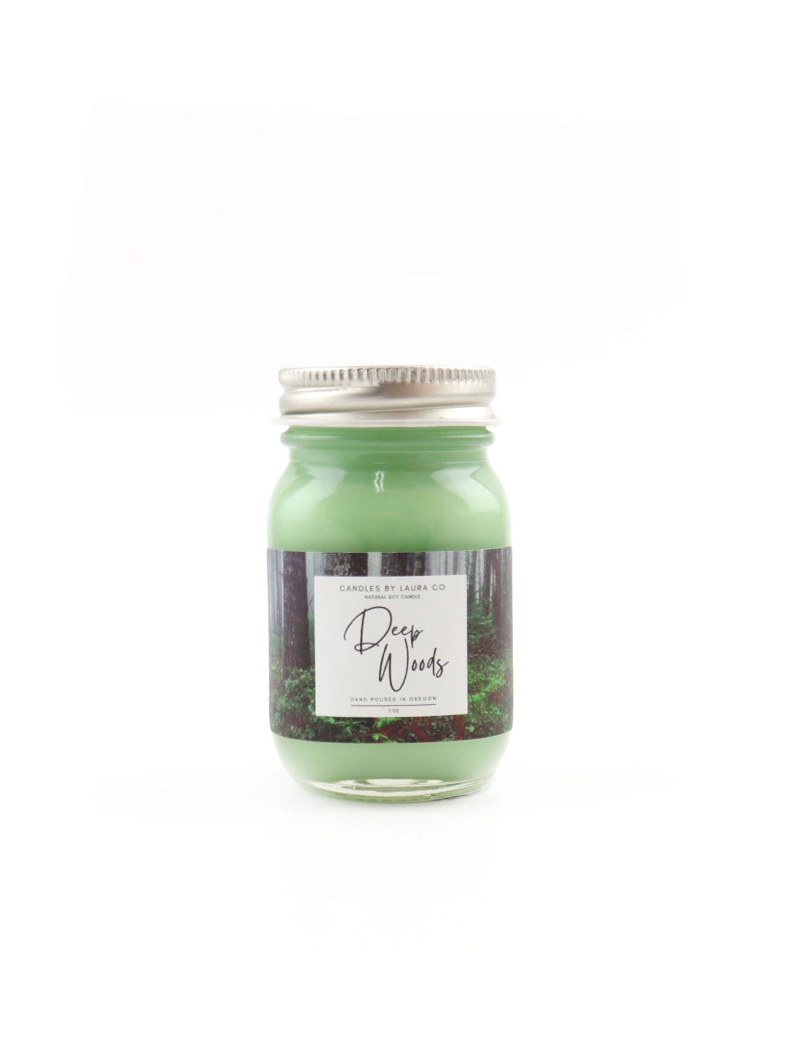 MINI MASON JAR 2 OZ SOY CANDLE