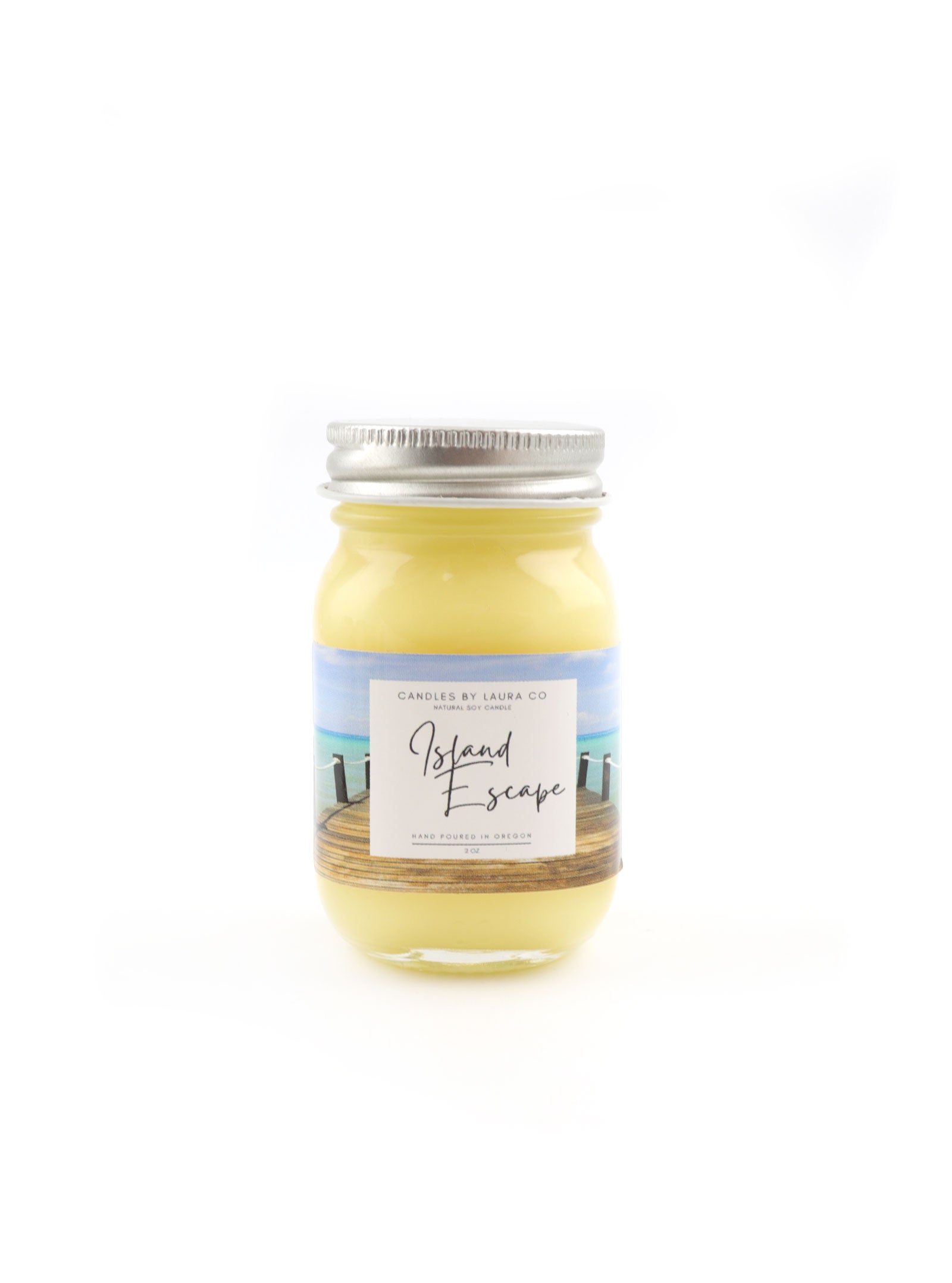 MINI MASON JAR 2 OZ SOY CANDLE