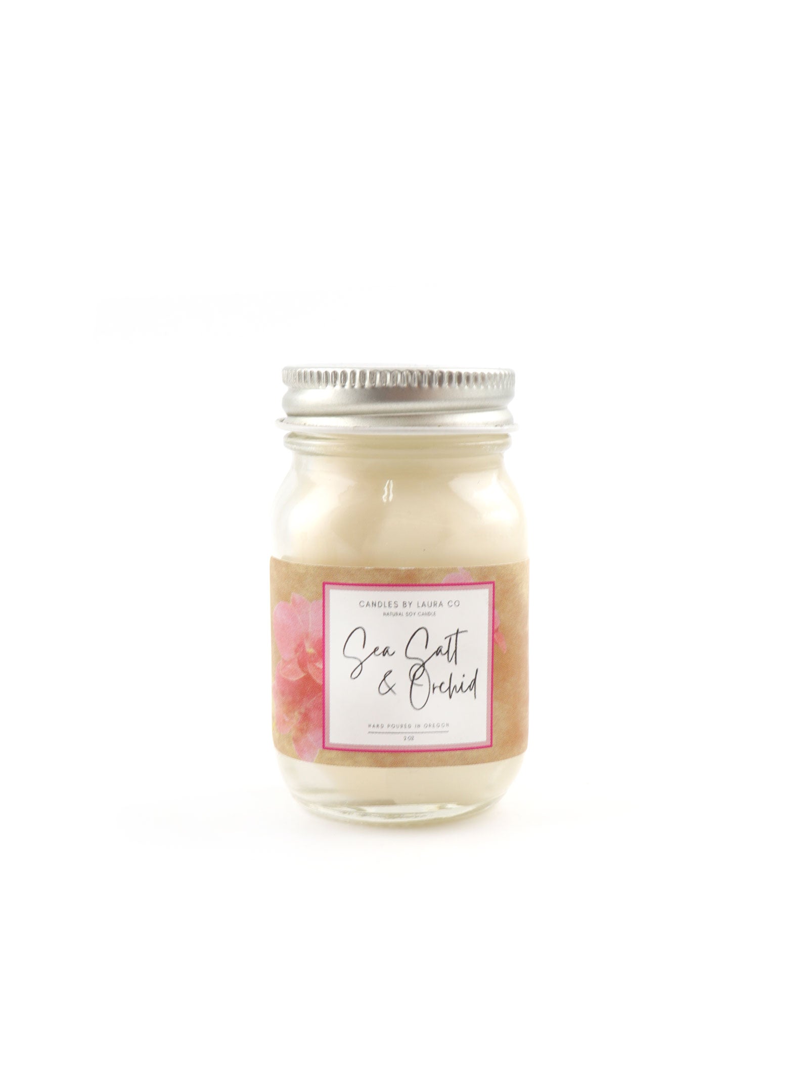 MINI MASON JAR 2 OZ SOY CANDLE