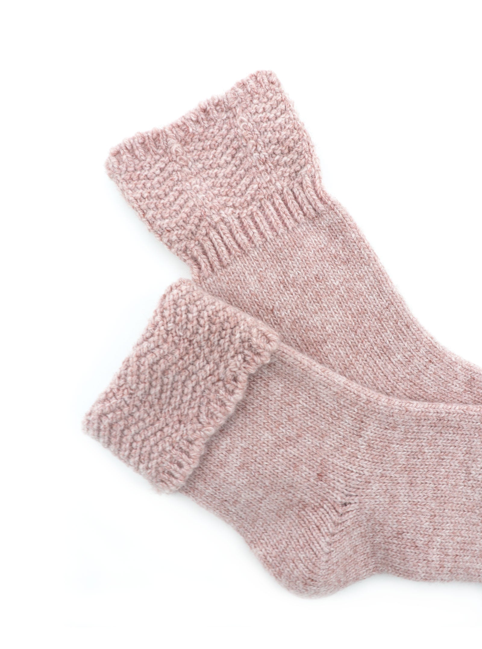 PANDITA CASHMERE BLEND RUFFLE EDGE SOCKS
