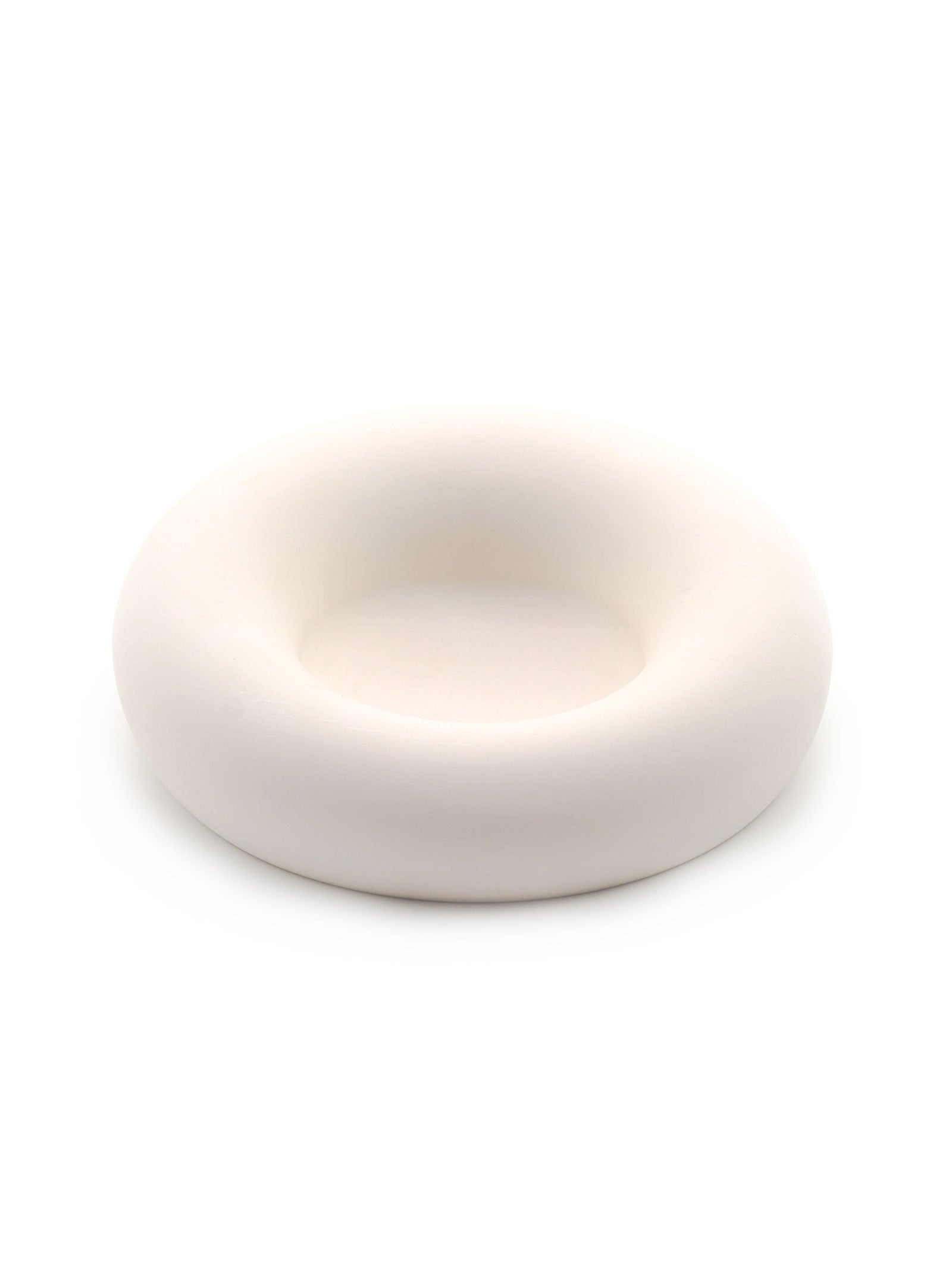 HANDMADE CONCRETE ASYMMETRIC BUTTON TRINKET DISH