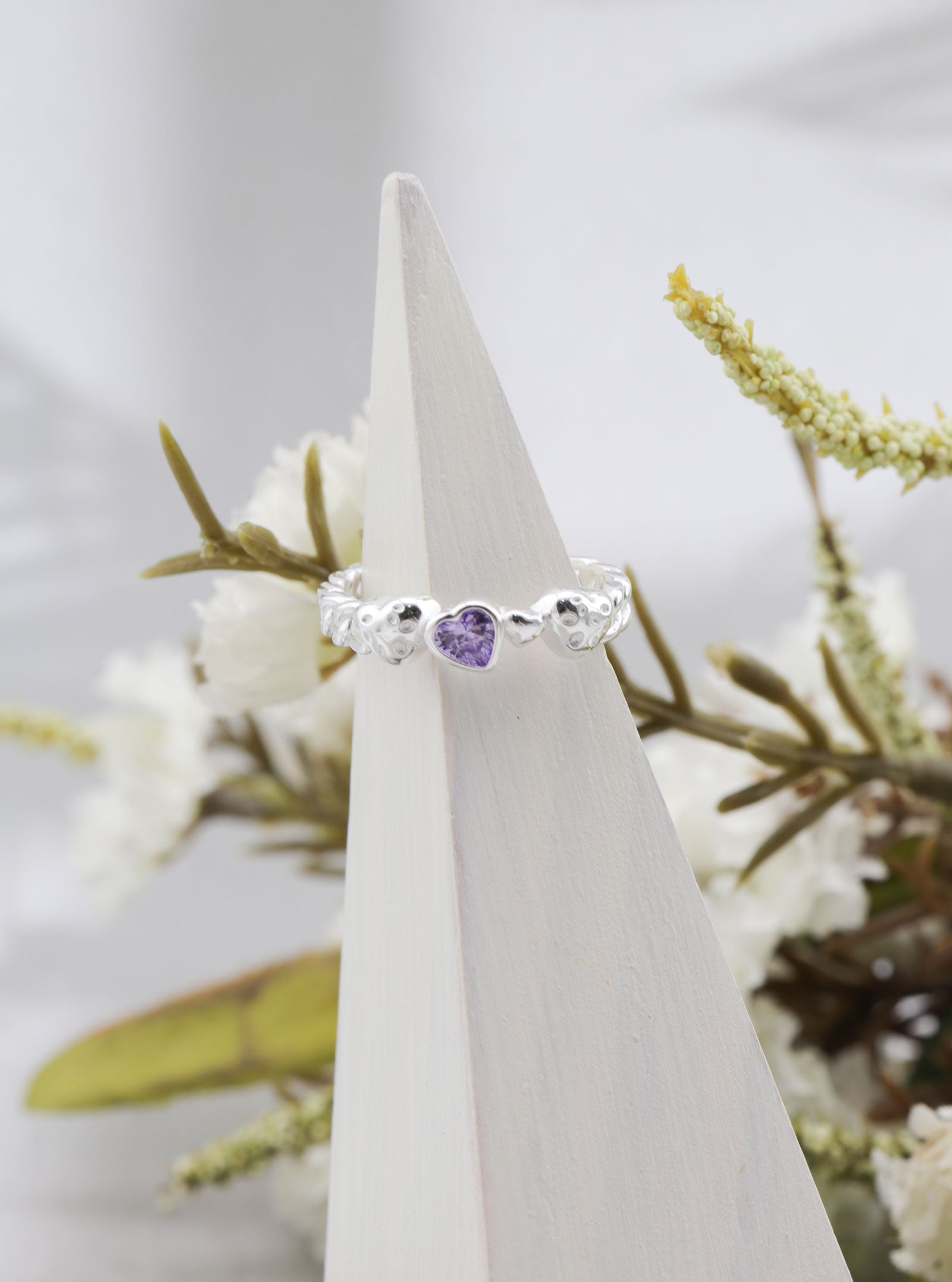 BAGUE EN ARGENT RUFINA