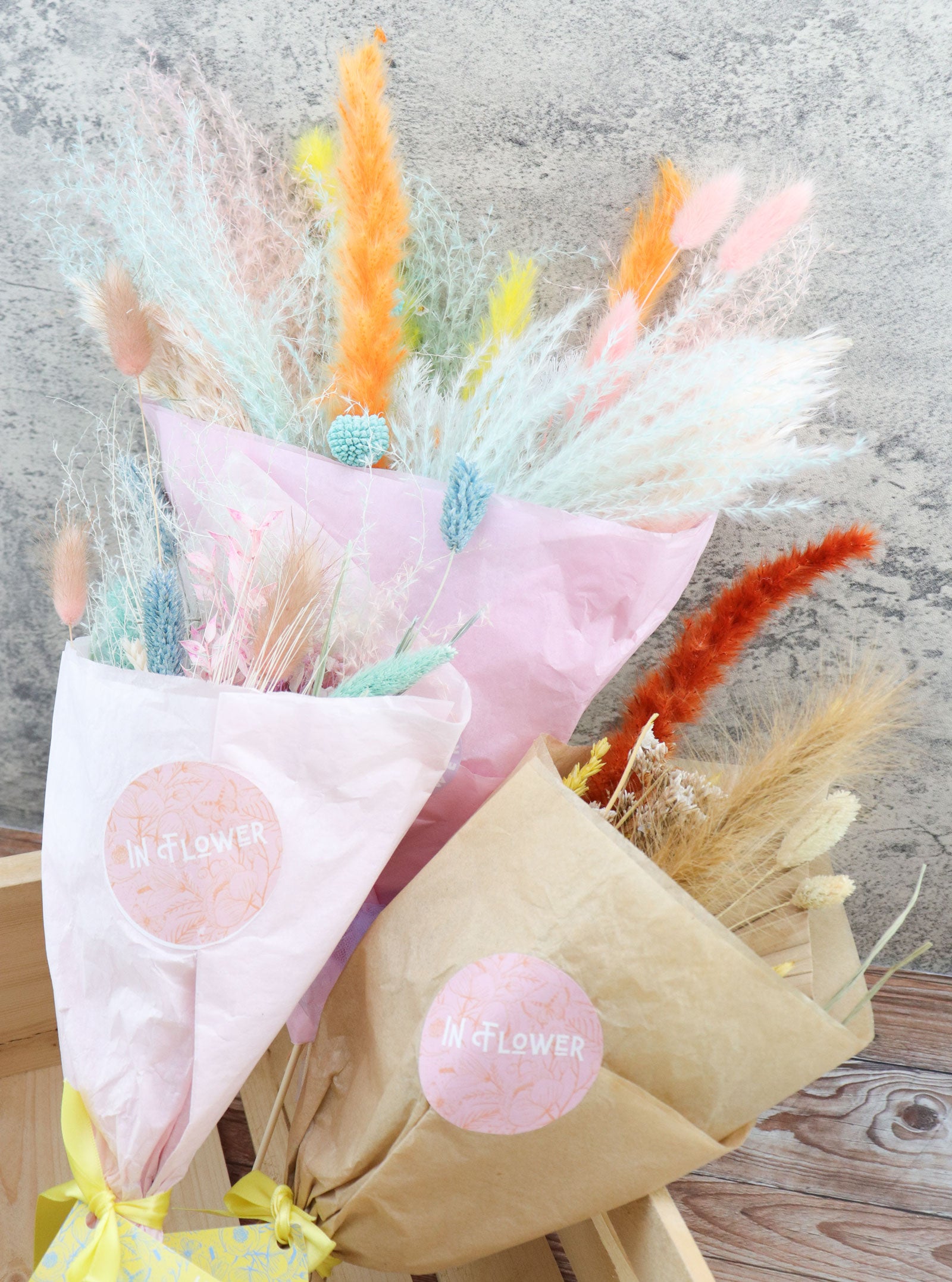 PRISM PRESERVED DRIED FLORAL BOUQUET