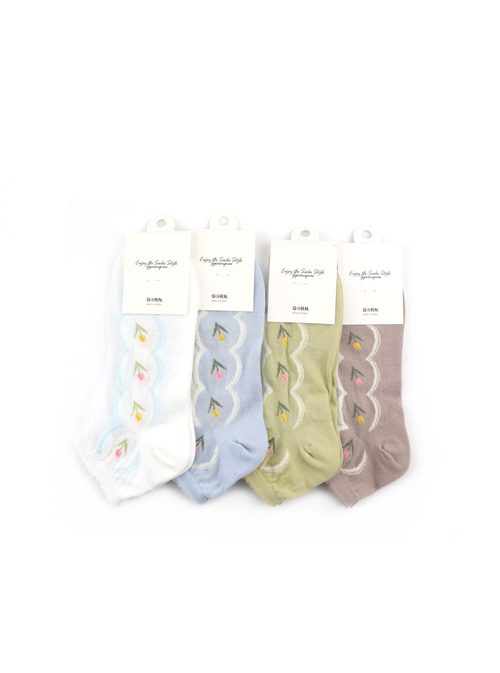 POESY TULIP ANKLE SOCKS