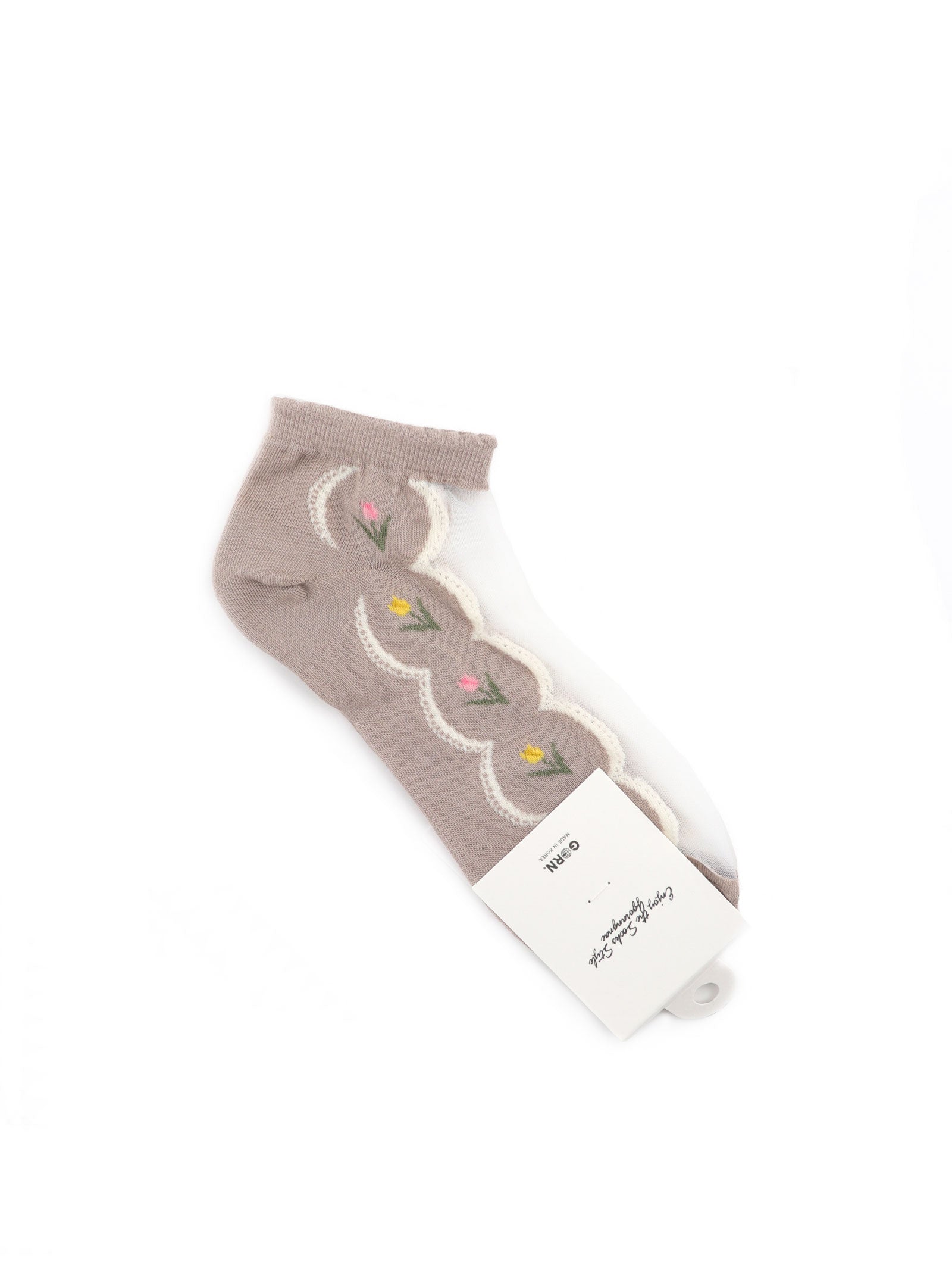 POESY TULIP ANKLE SOCKS