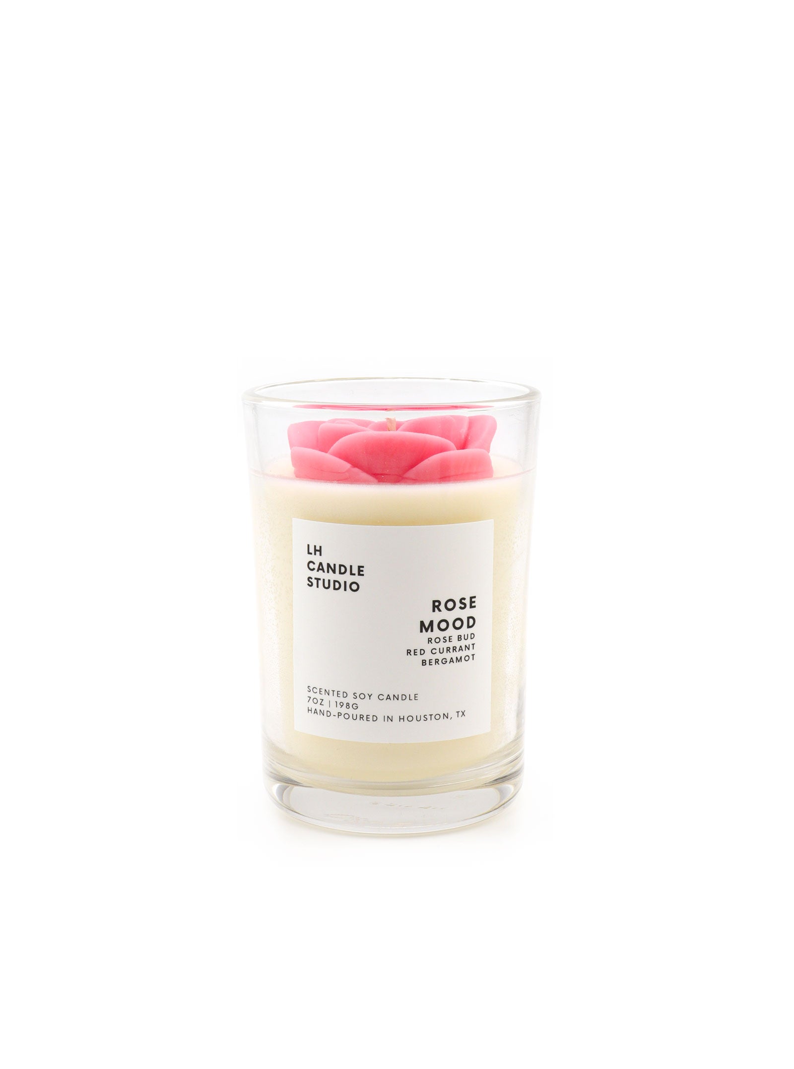 ROSE MOOD SCENTED SOY CANDLE | 7 OZ