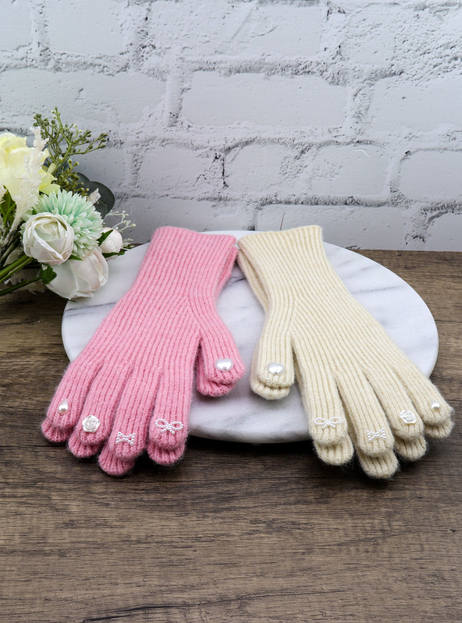 PERNA ELONGATED WOOL BLEND GLOVES