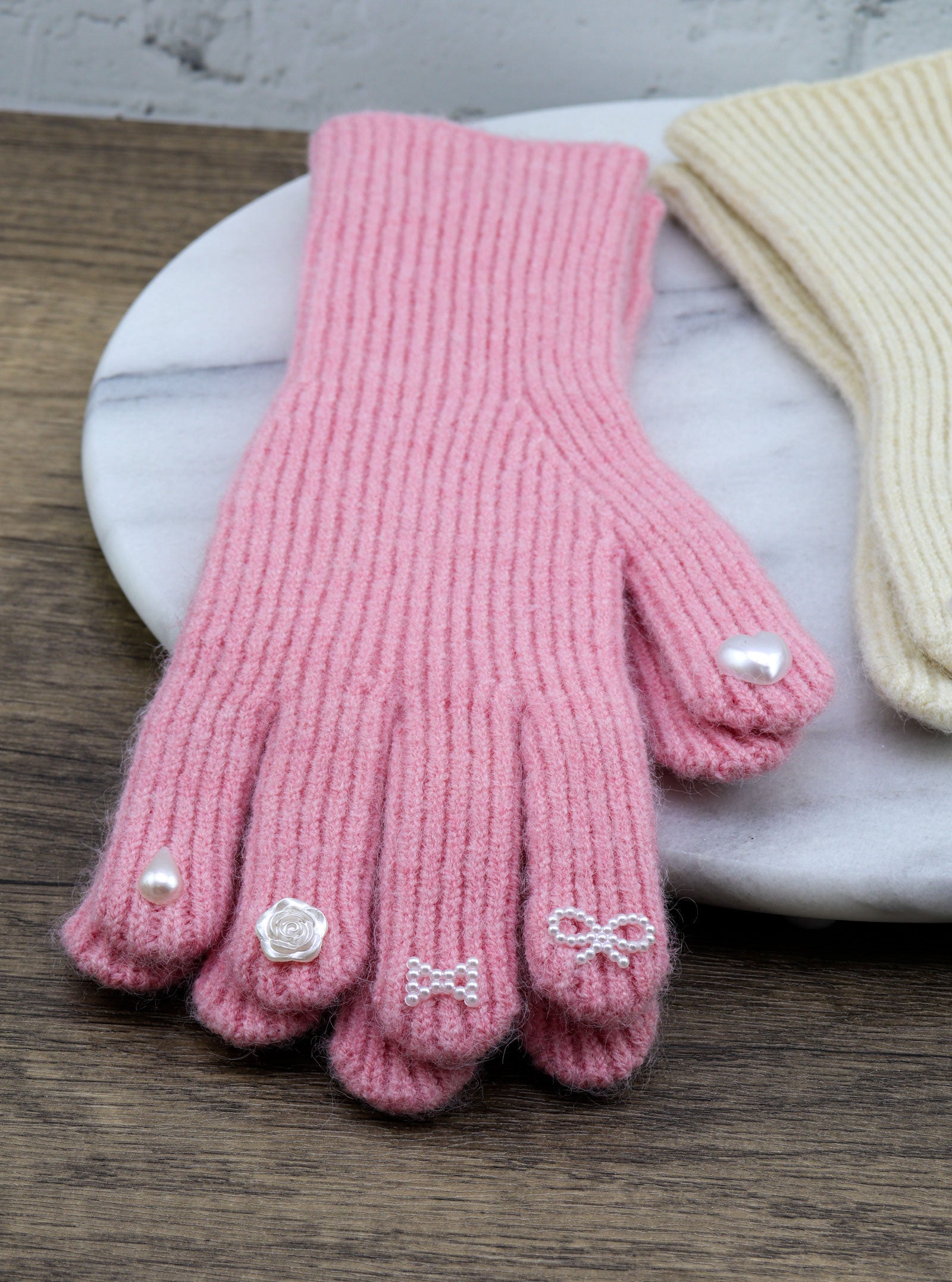 PERNA ELONGATED WOOL BLEND GLOVES