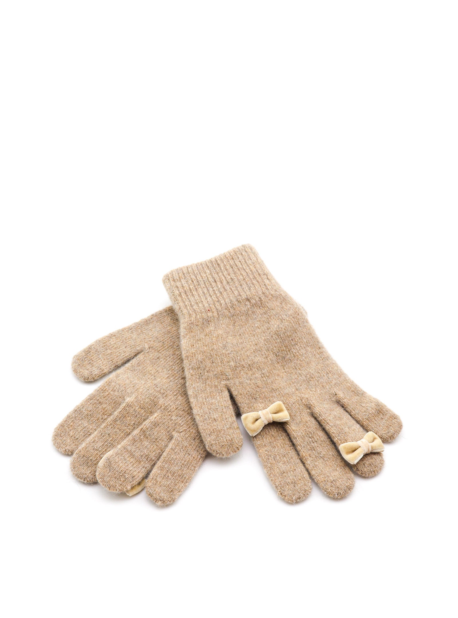 POMARE WOOL KNIT GLOVES