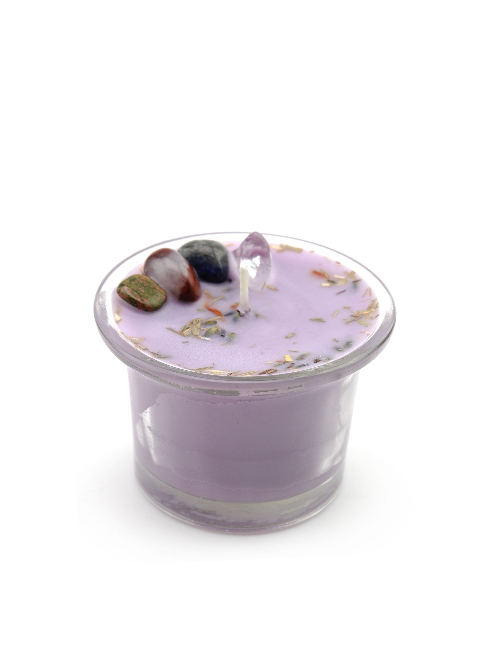 REBIRTH & CLARITY - NYSIAN MEADOW CRYSTAL CANDLE