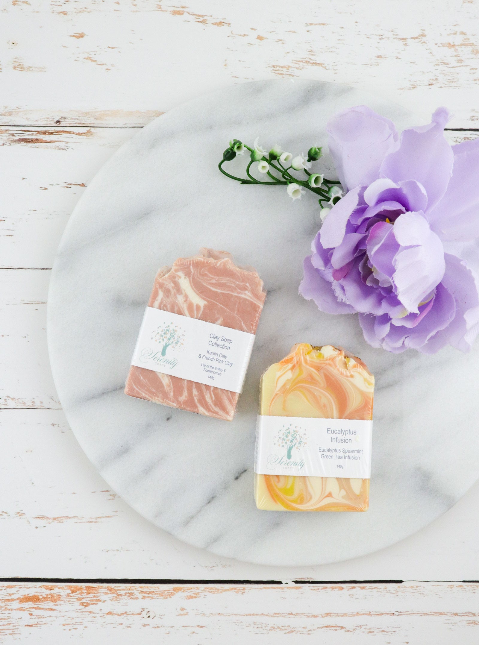 HANDMADE FRENCH PINK CLAY ARTISAN SOAP