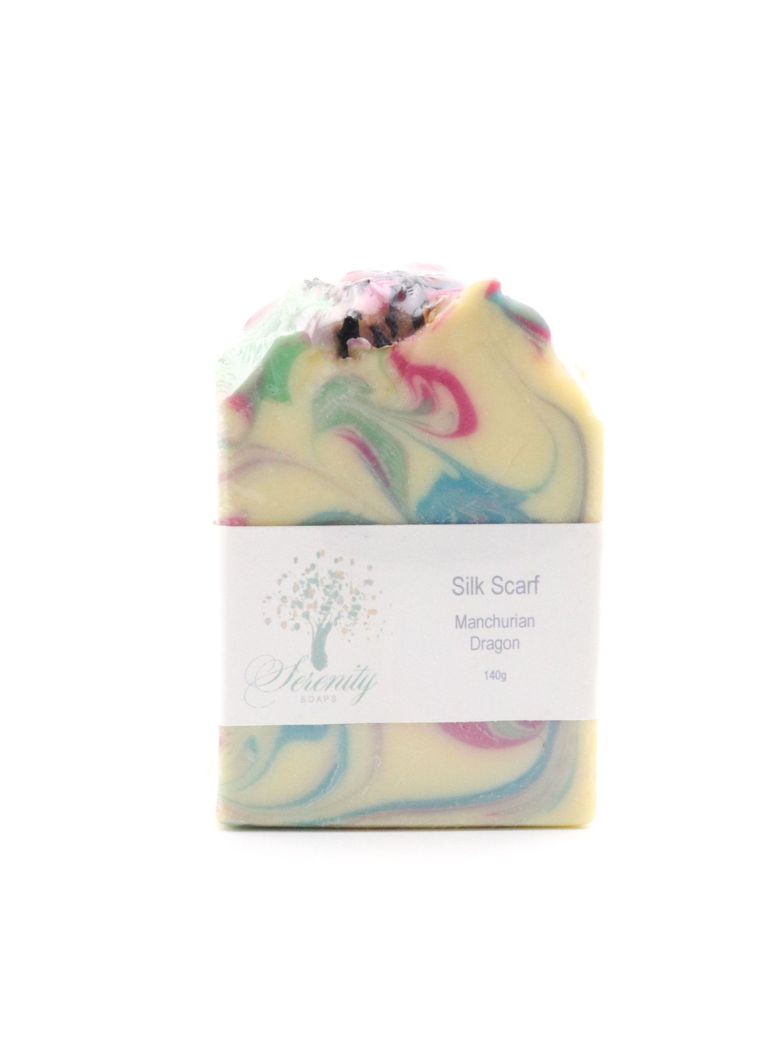 HANDMADE SILK SCARF ARTISAN SOAP