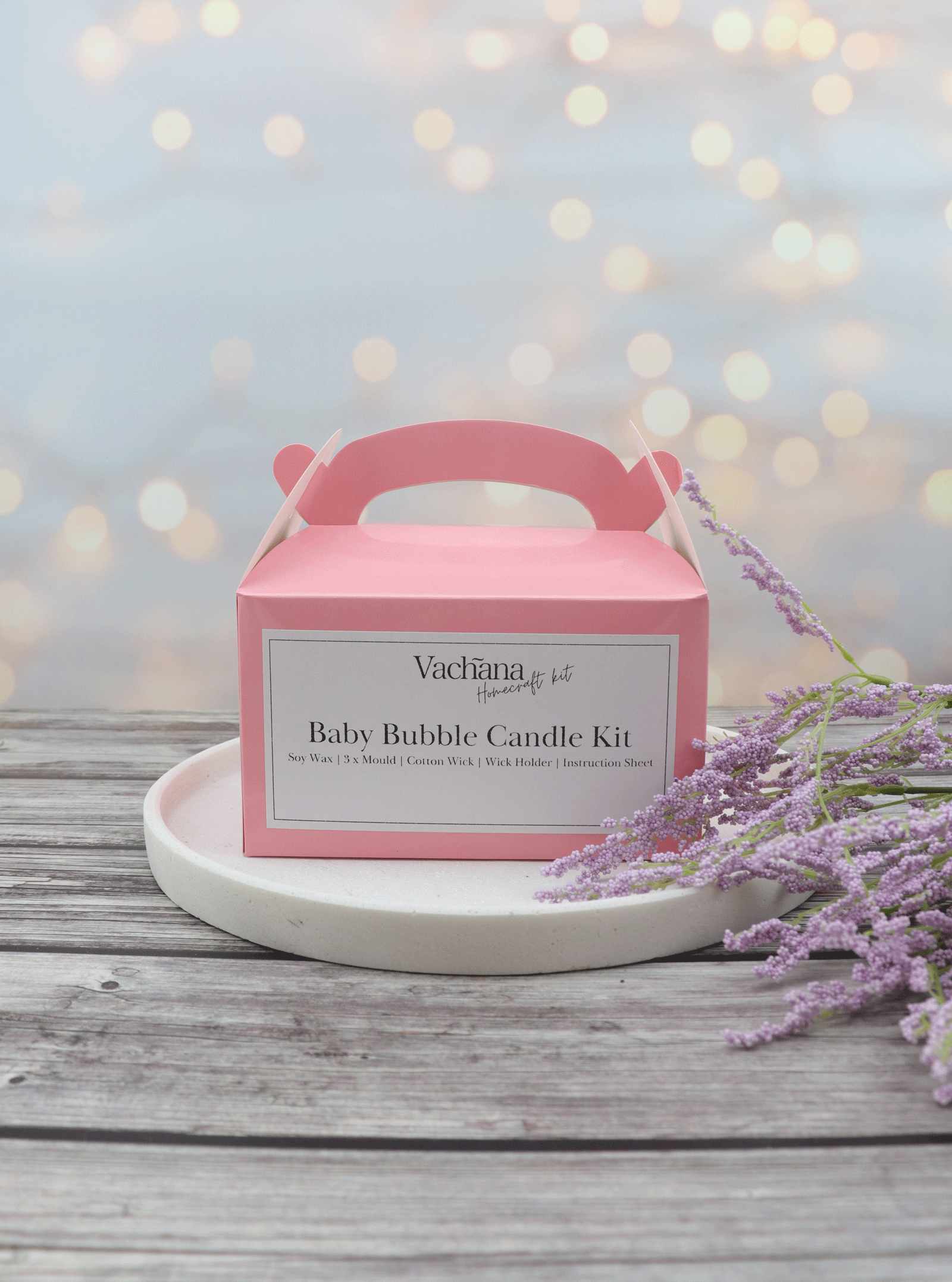 BABY BUBBLE CANDLE DIY KIT