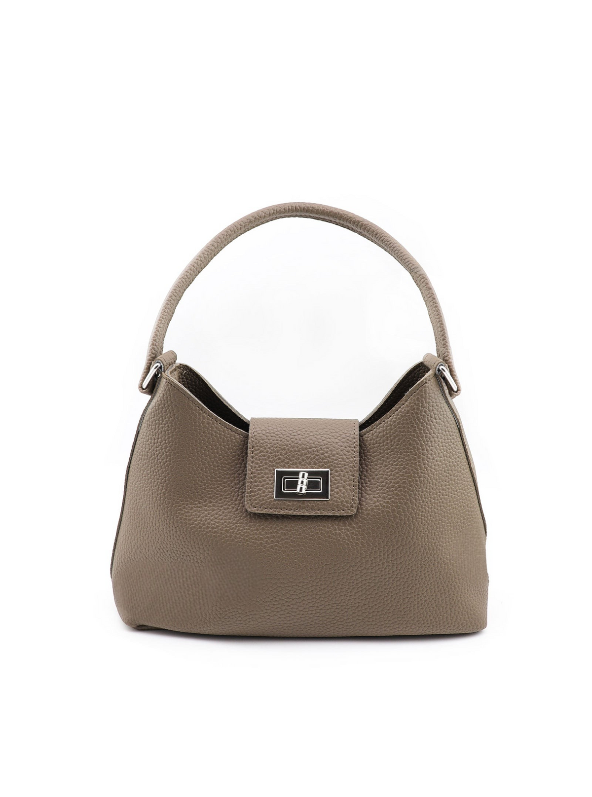 Bettine Taupe top handle crossbody bag
