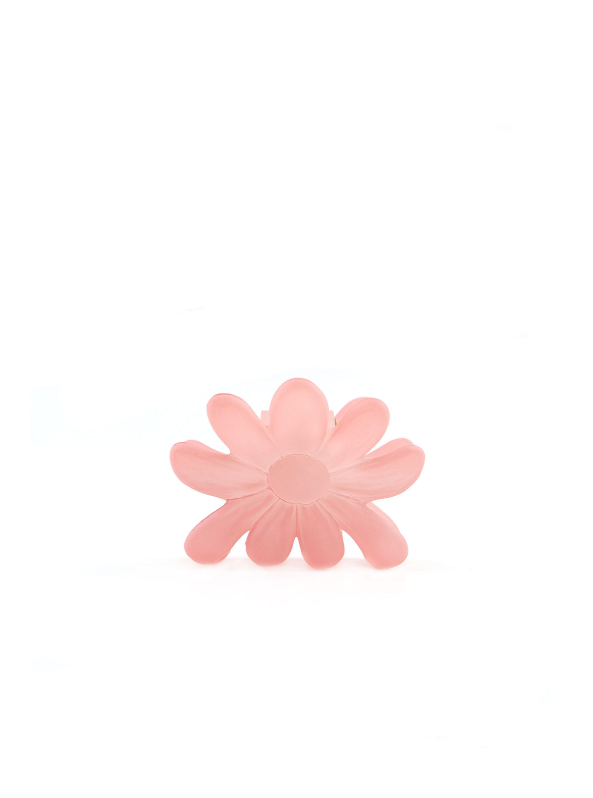 Jalee small daisy hair claw in ice pink