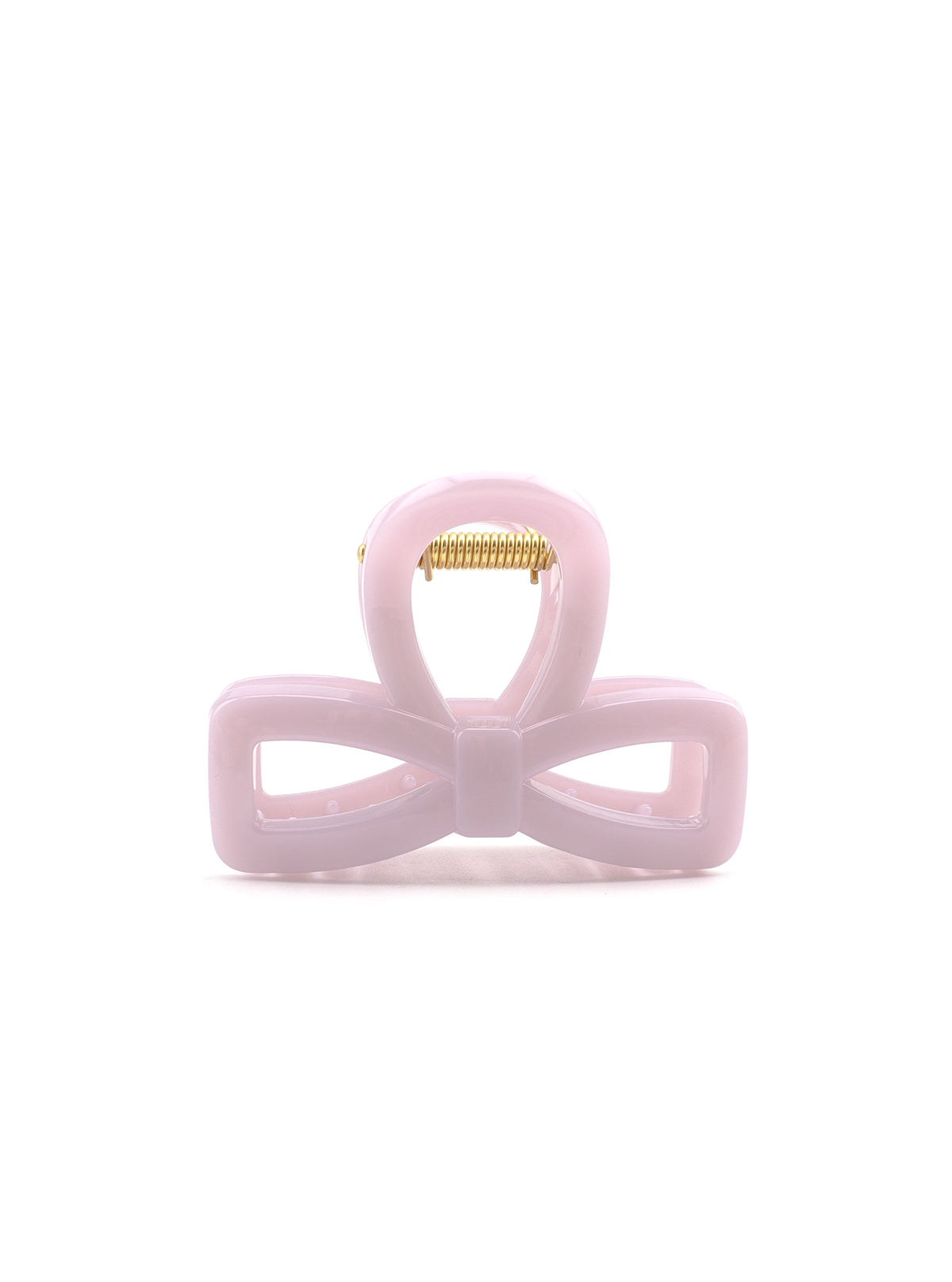 Jolla purple hair claw with sculptural bow design