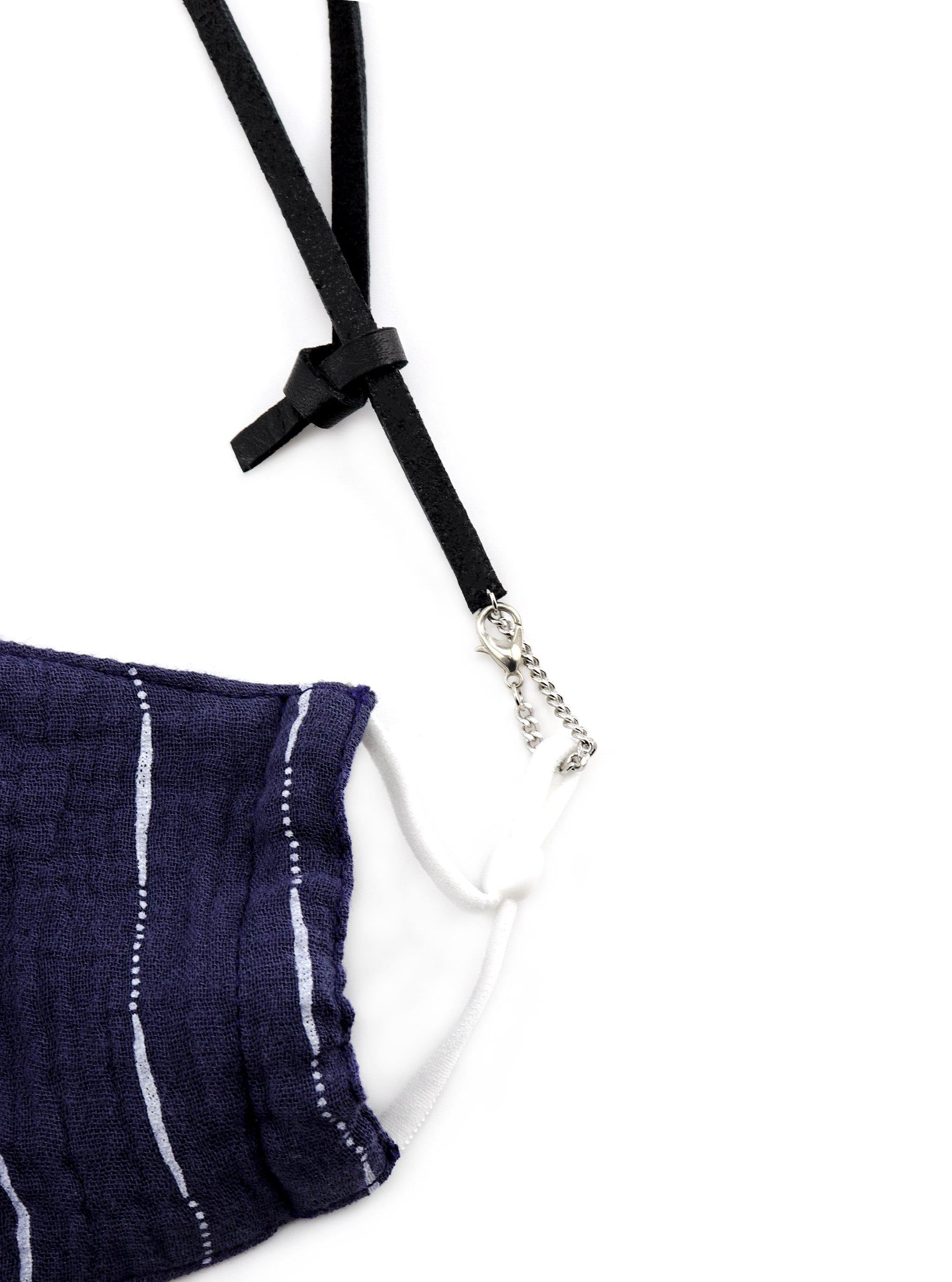 PARK FACE MASK LEATHER STRAP - Simplique Mode