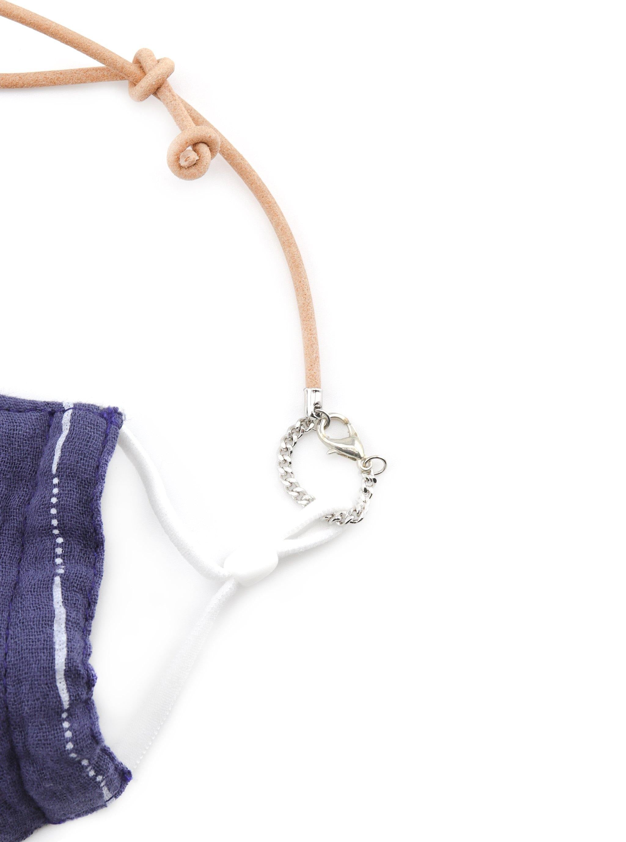 PACE FACE MASK LEATHER STRAP - Simplique Mode