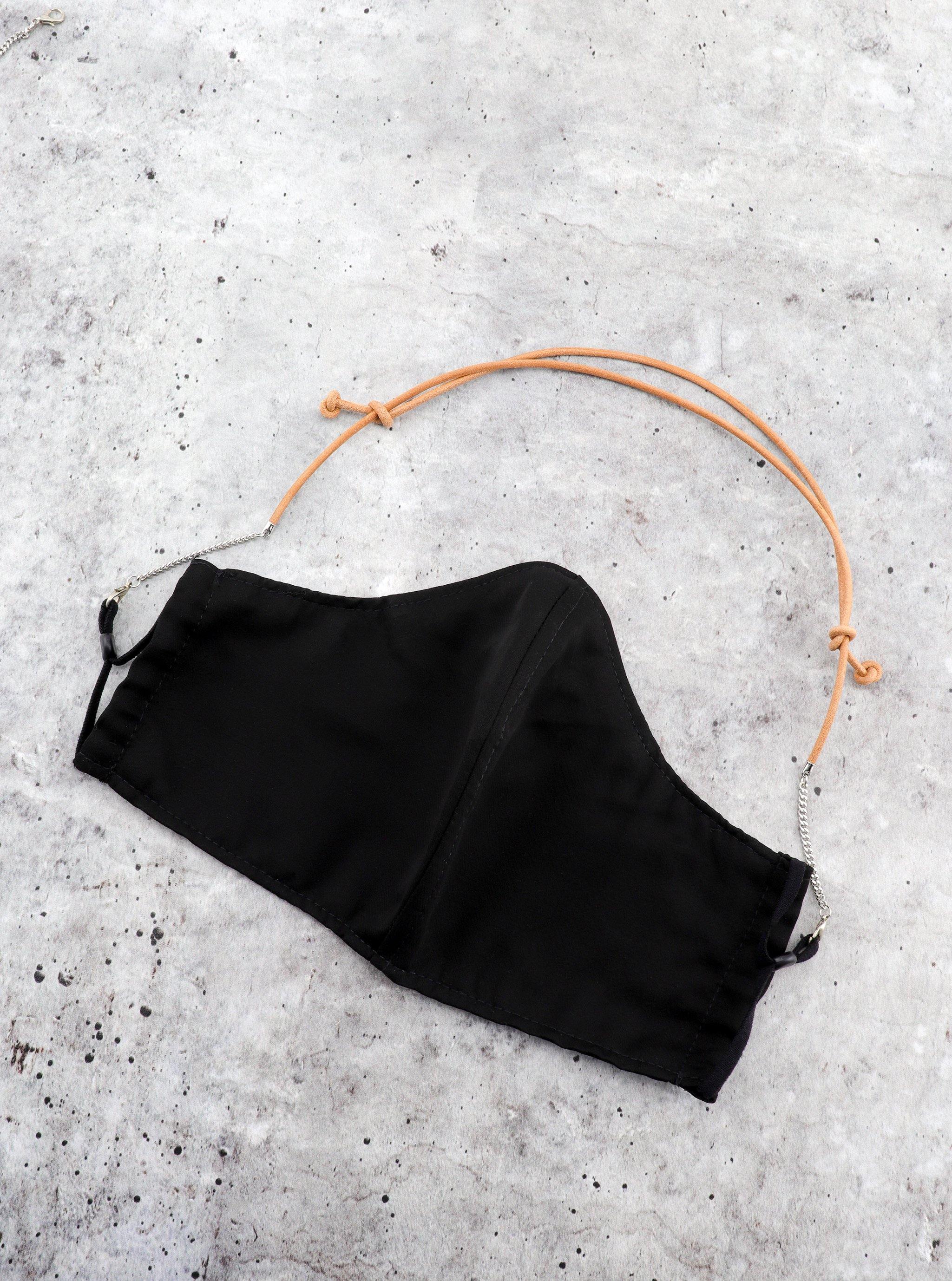 PACE FACE MASK LEATHER STRAP - Simplique Mode