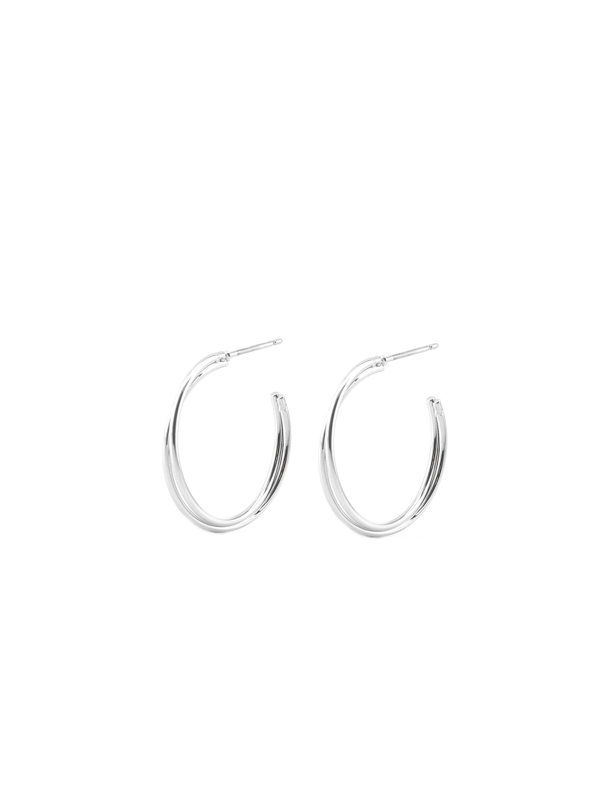 KARLIE SILVER EARRINGS - Simplique Mode