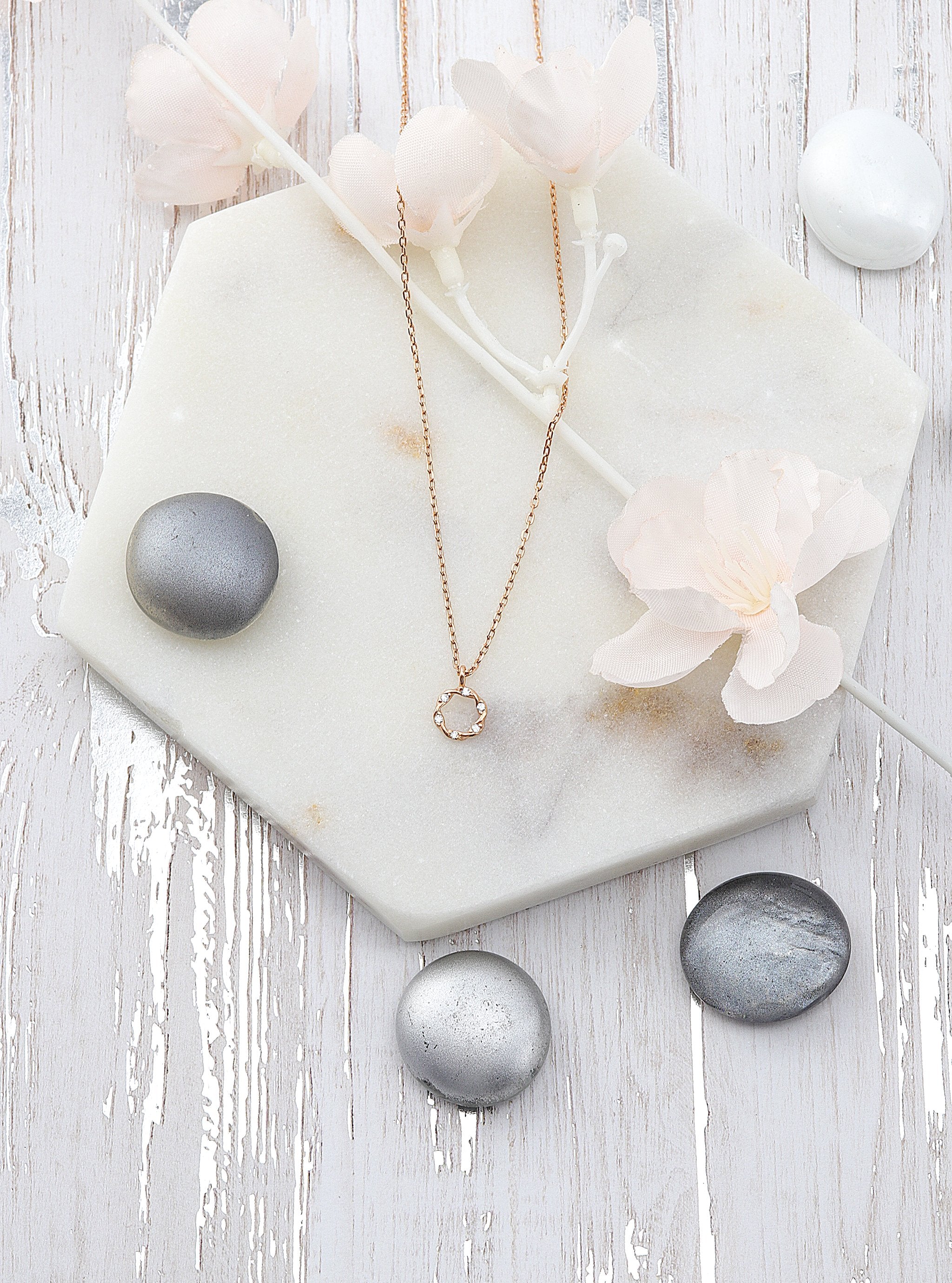KELLEY SILVER NECKLACE - Simplique Mode