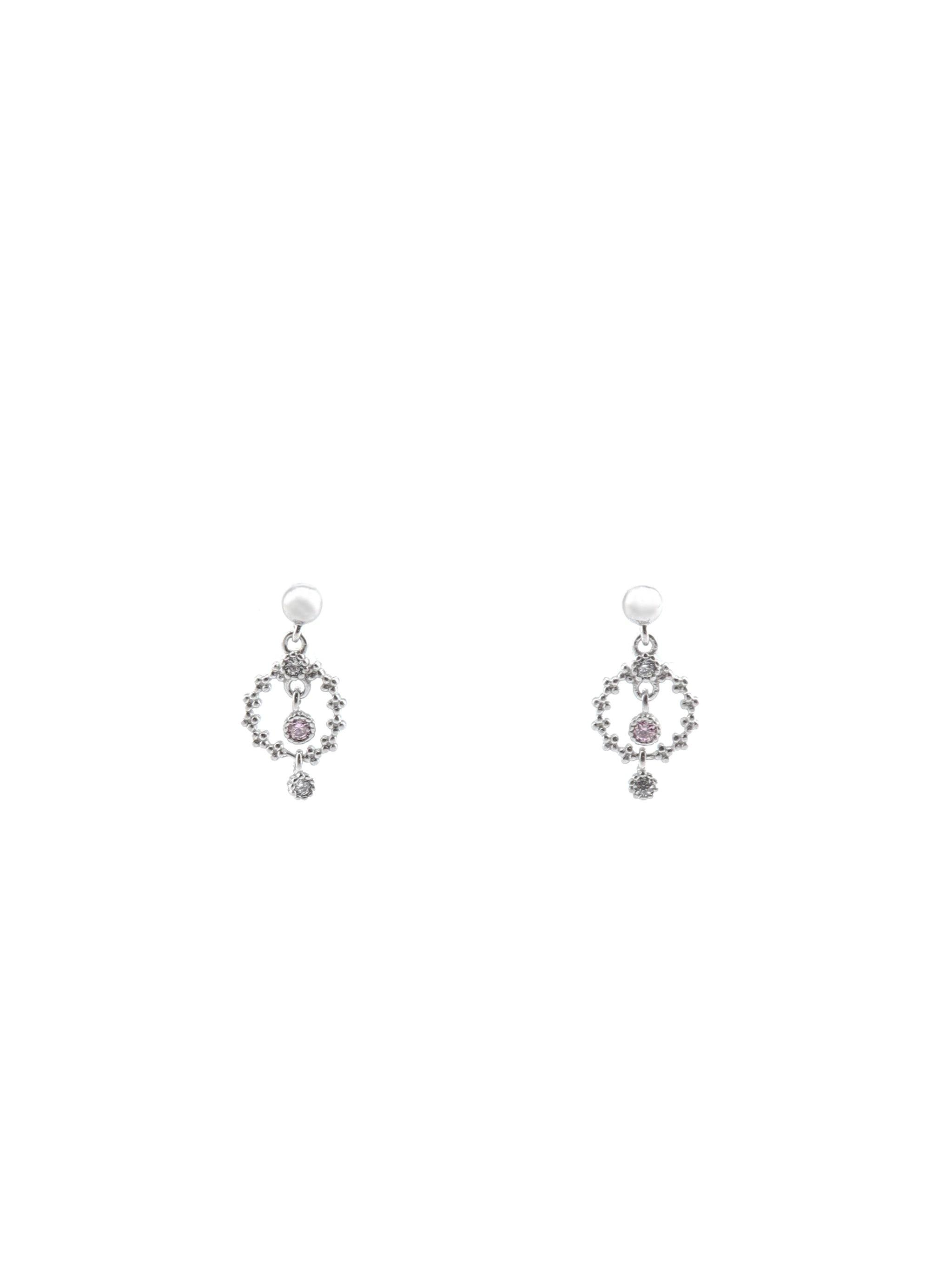 KAIRA SILVER EARRINGS - Simplique Mode
