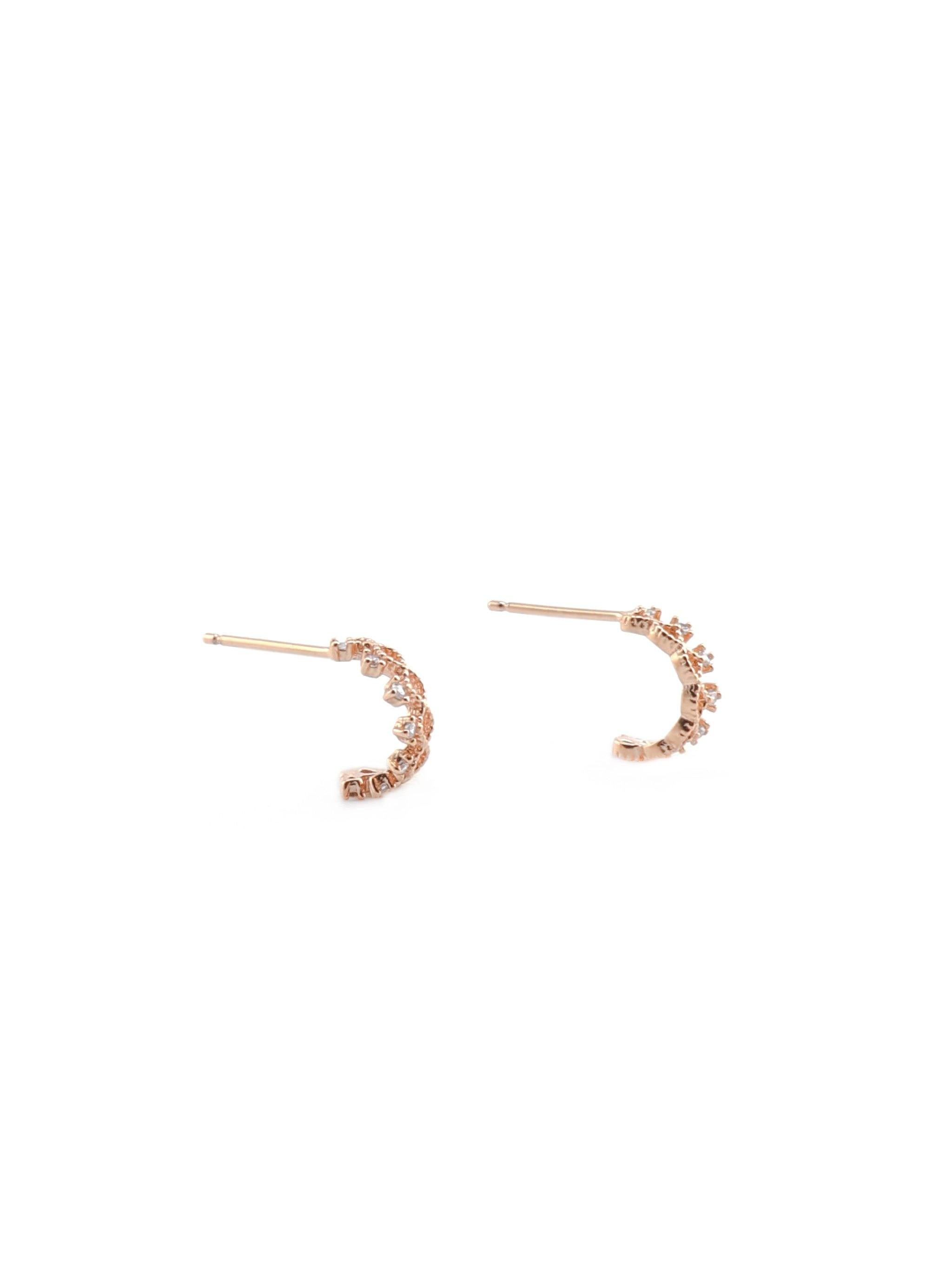 KELSEY SILVER EARRINGS - Simplique Mode