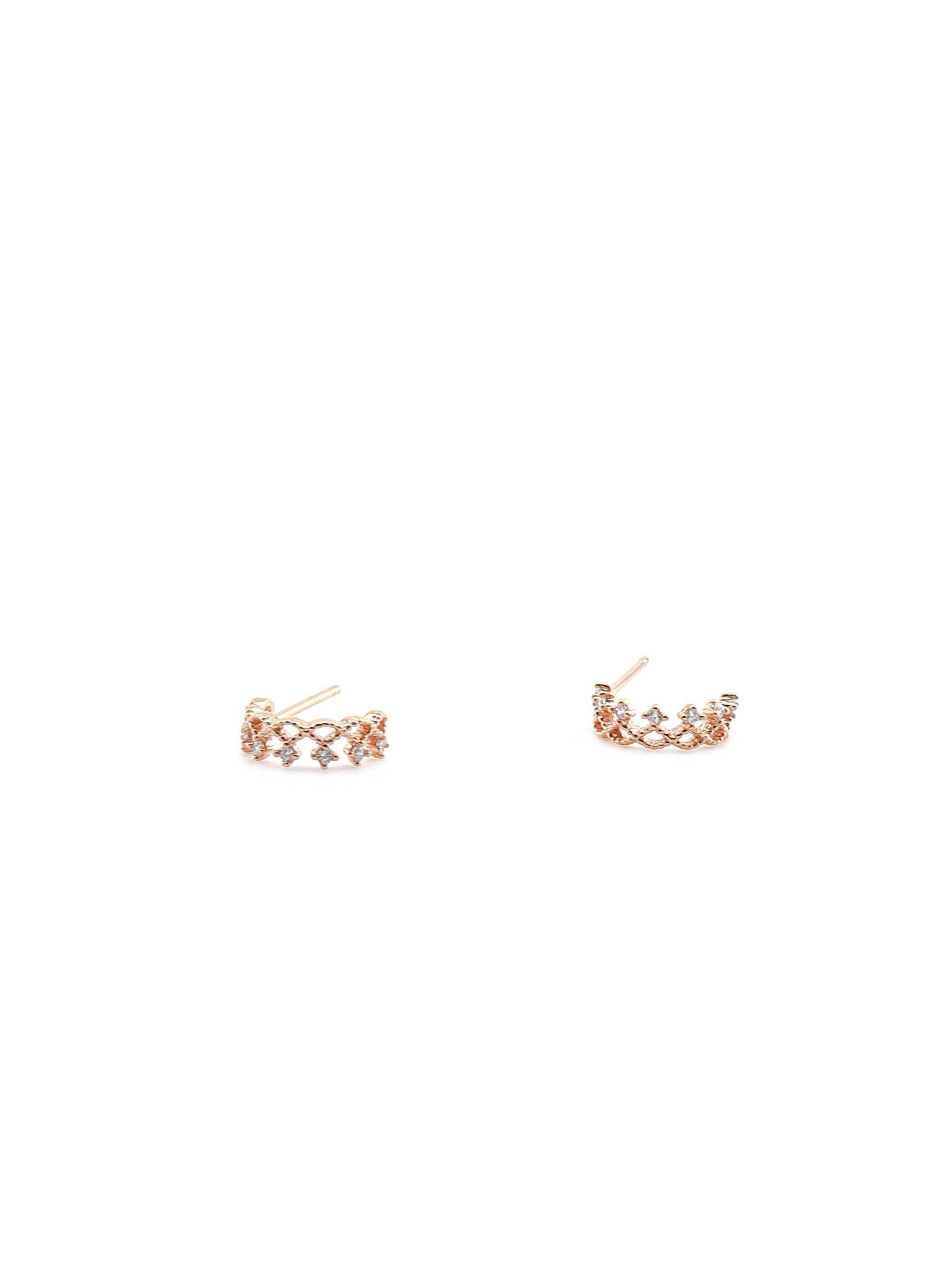KELSEY SILVER EARRINGS - Simplique Mode