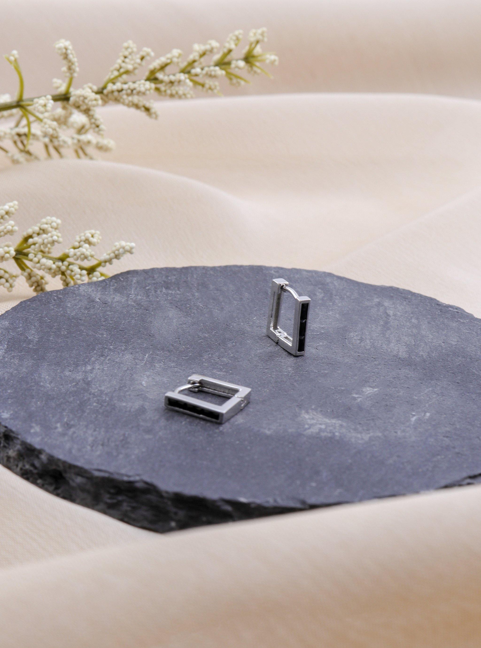 KENNEDY SILVER EARRINGS - Simplique Mode