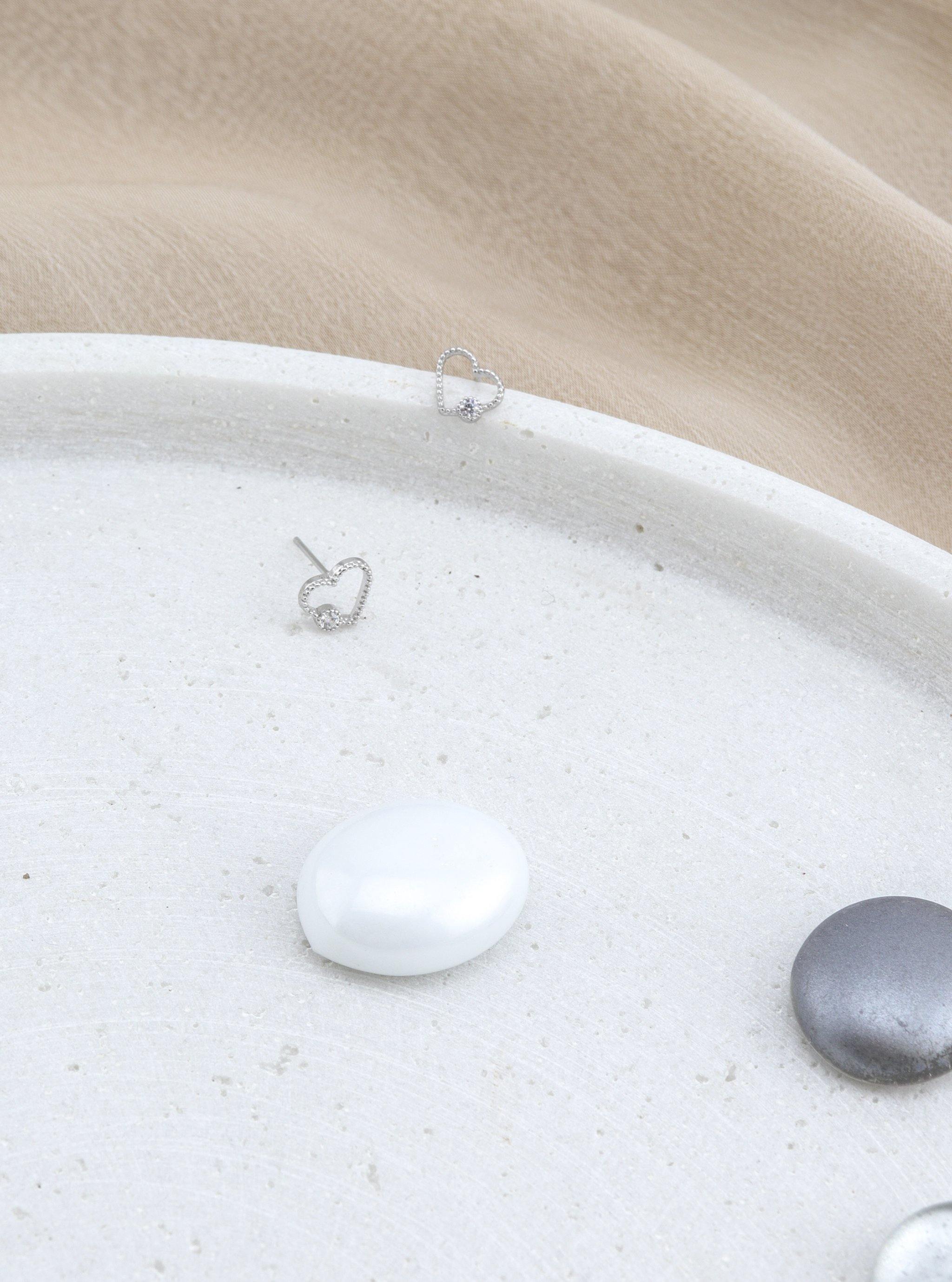 KACIA SILVER EARRINGS - Simplique Mode