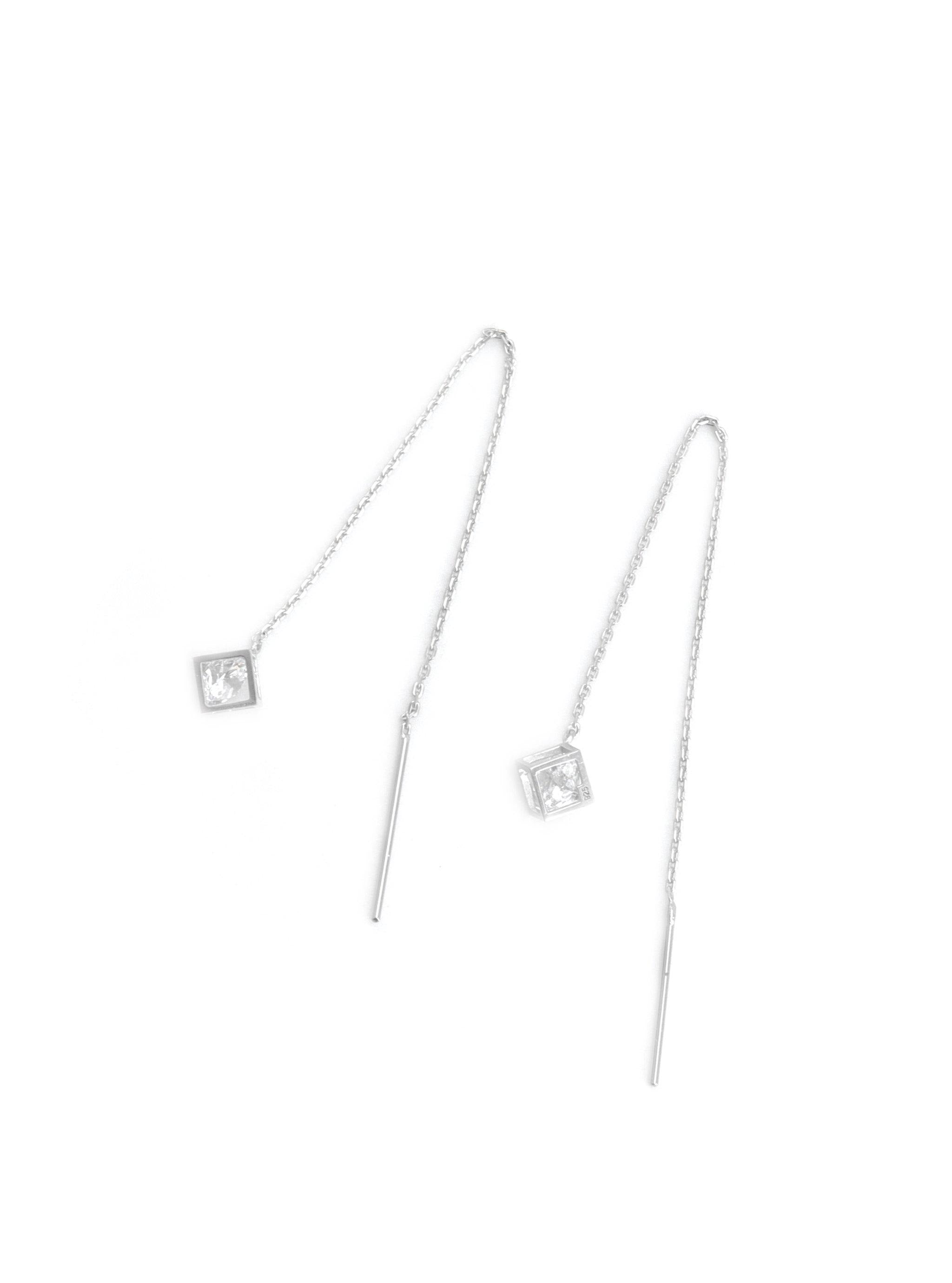 KADYN SILVER EARRINGS - Simplique Mode