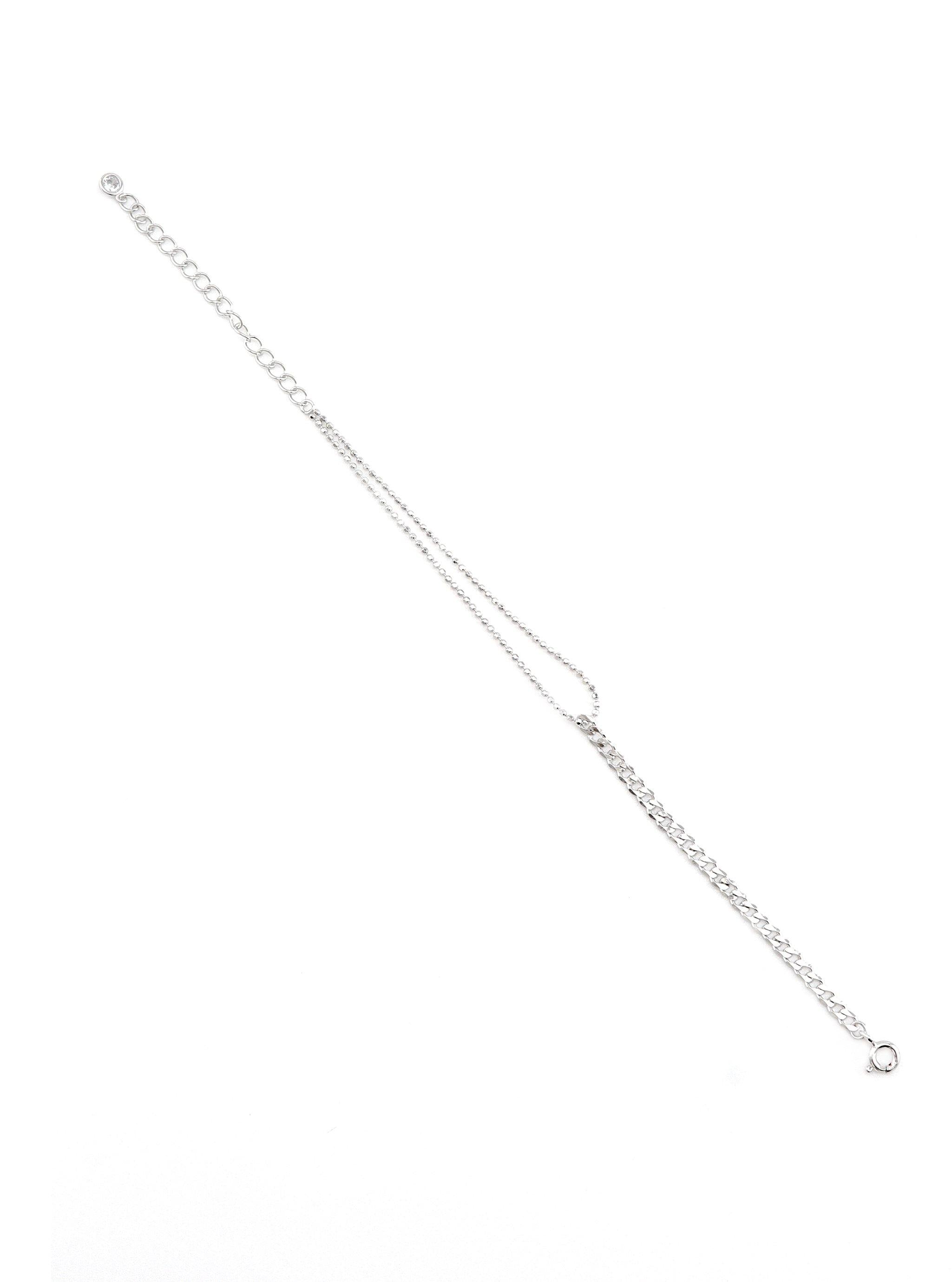 RACE SILVER BRACELET - Simplique Mode