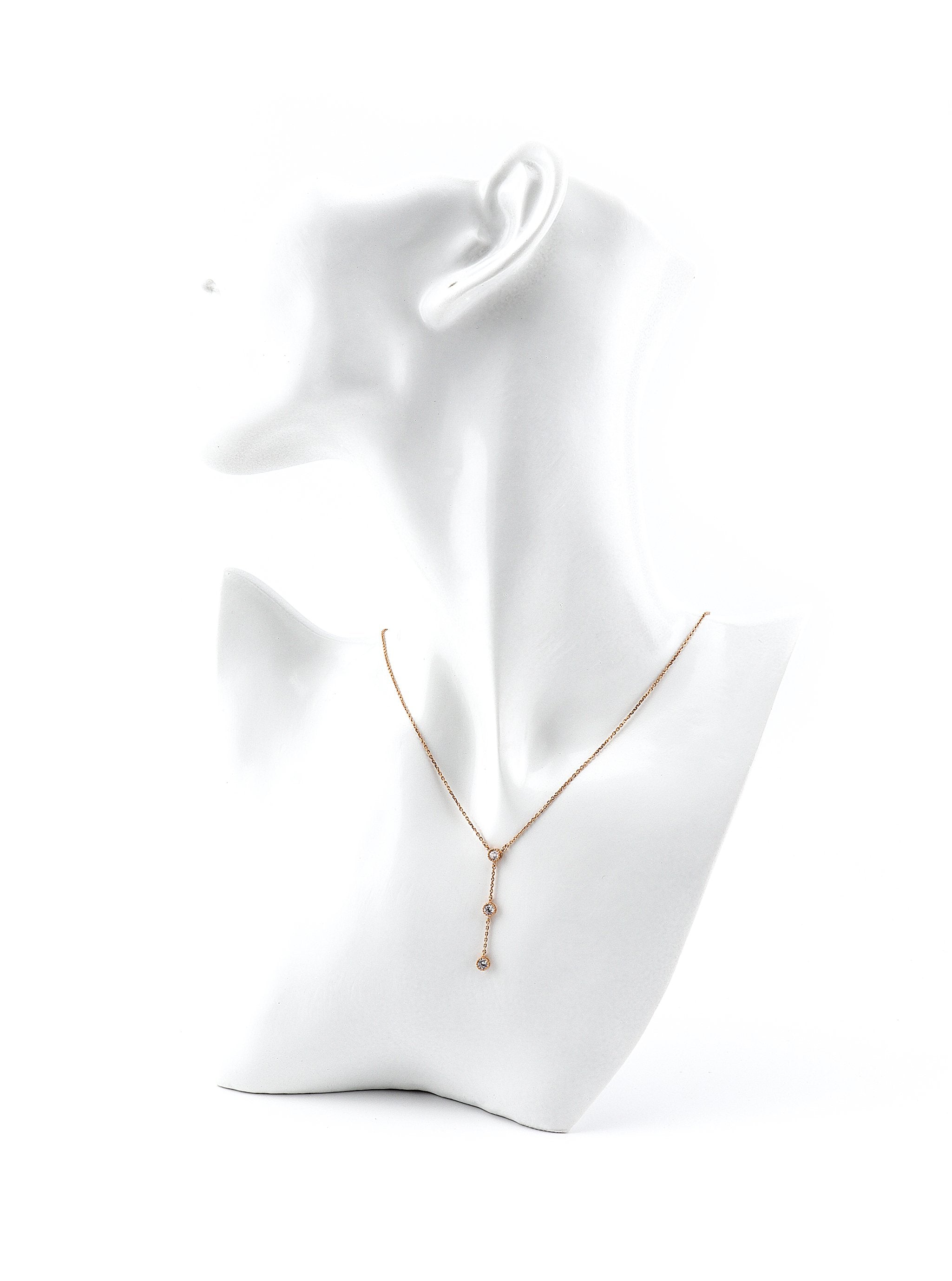 KELIA SILVER NECKLACE - Simplique Mode