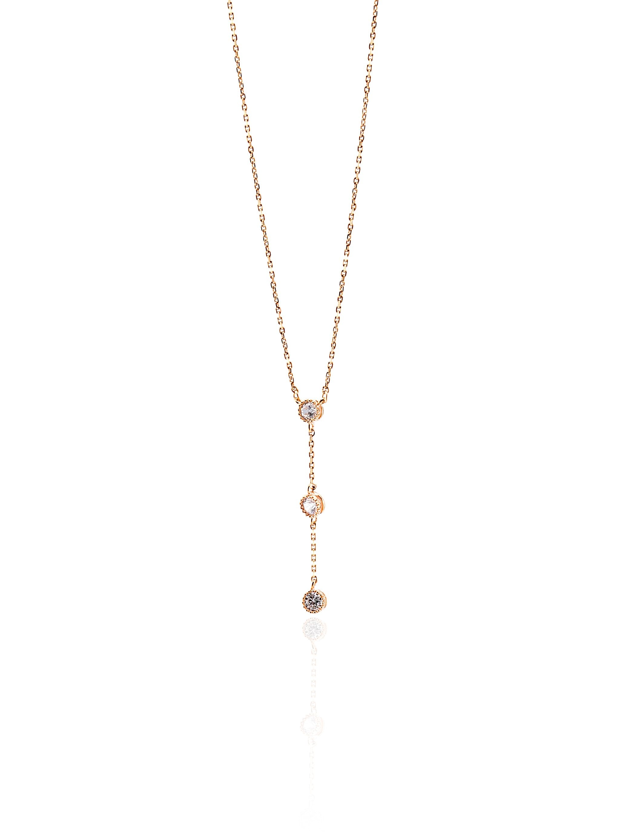 KELIA SILVER NECKLACE - Simplique Mode