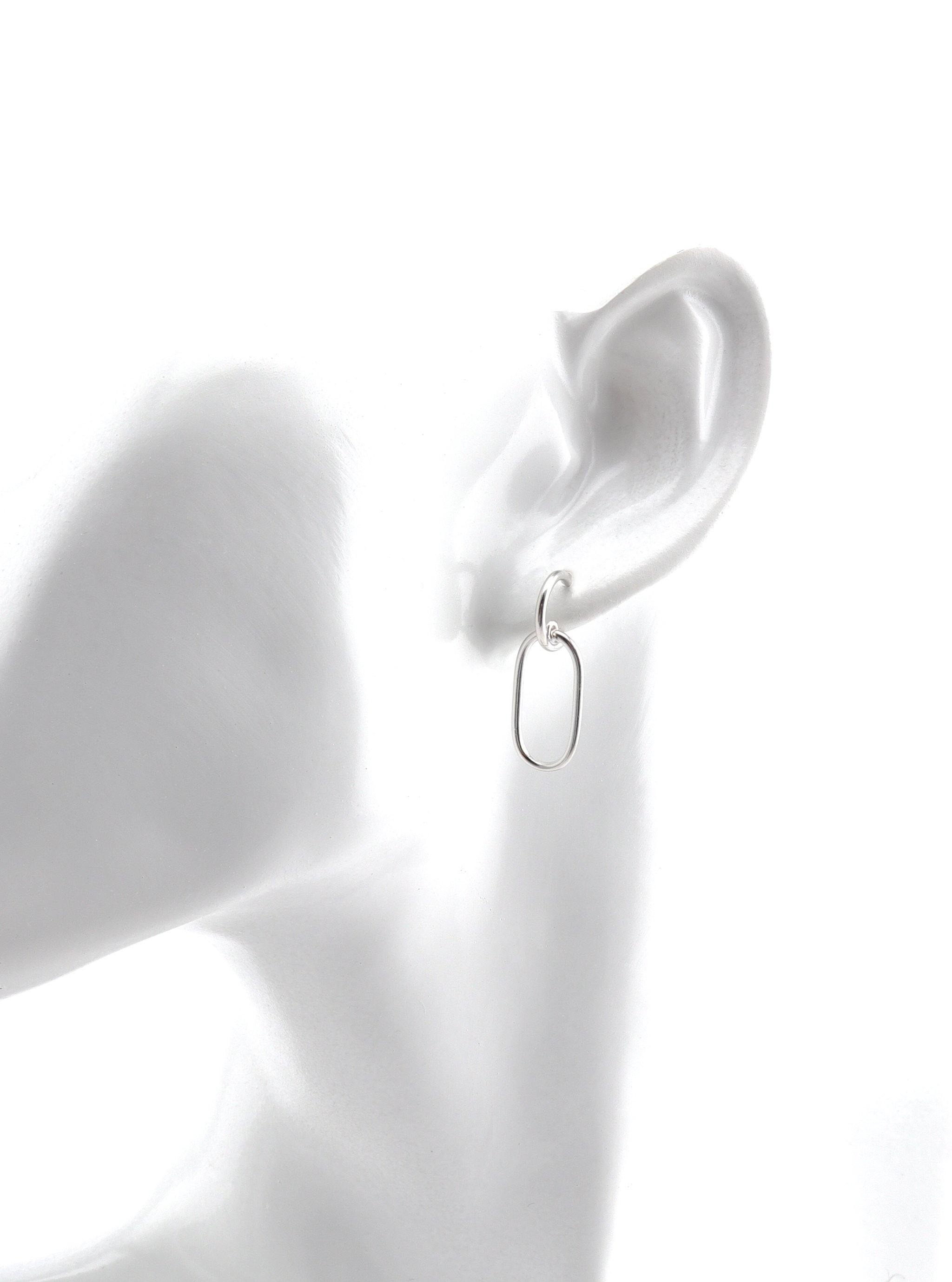 KAEDE SILVER EARRINGS - Simplique Mode