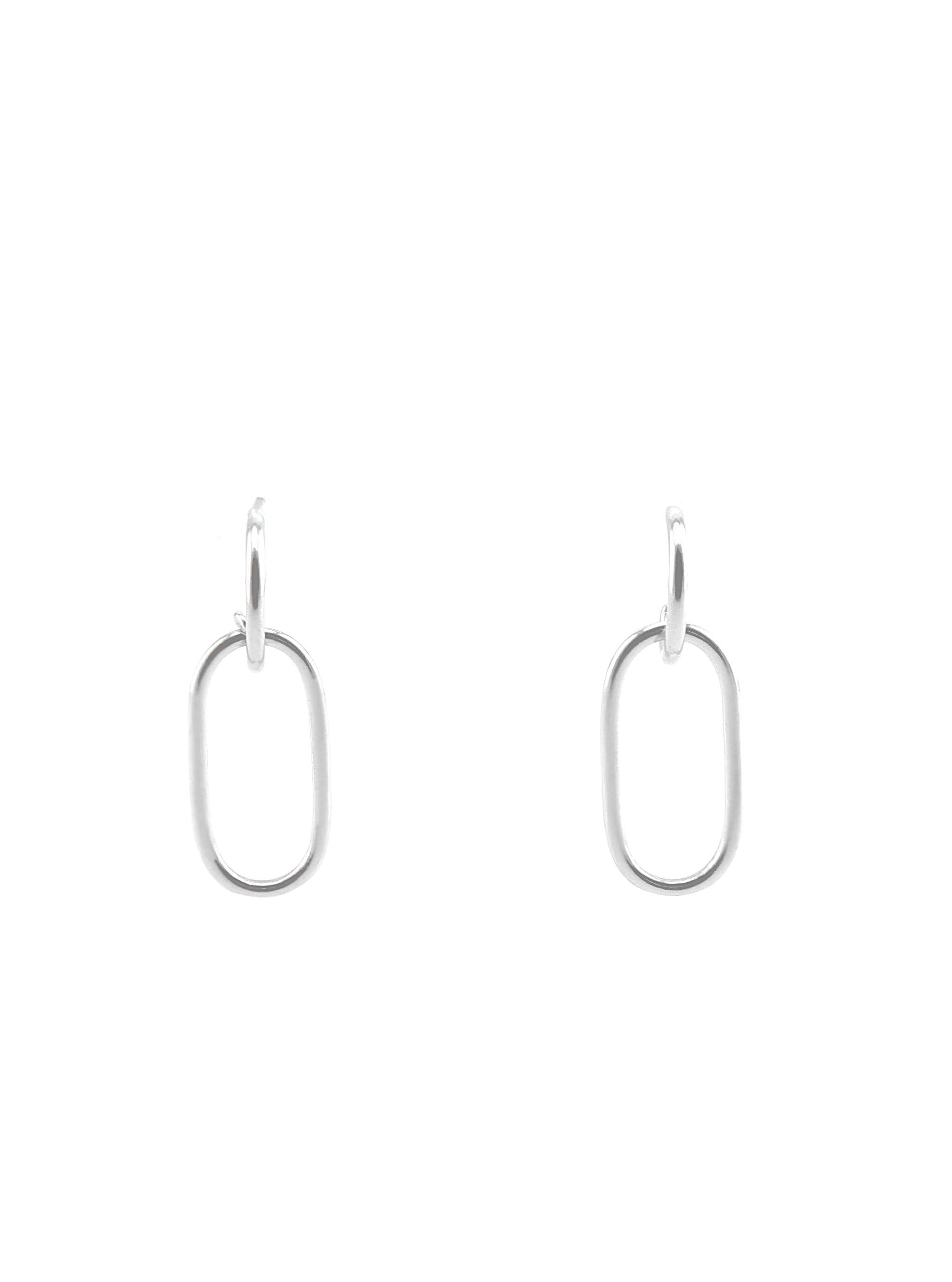 KAEDE SILVER EARRINGS - Simplique Mode