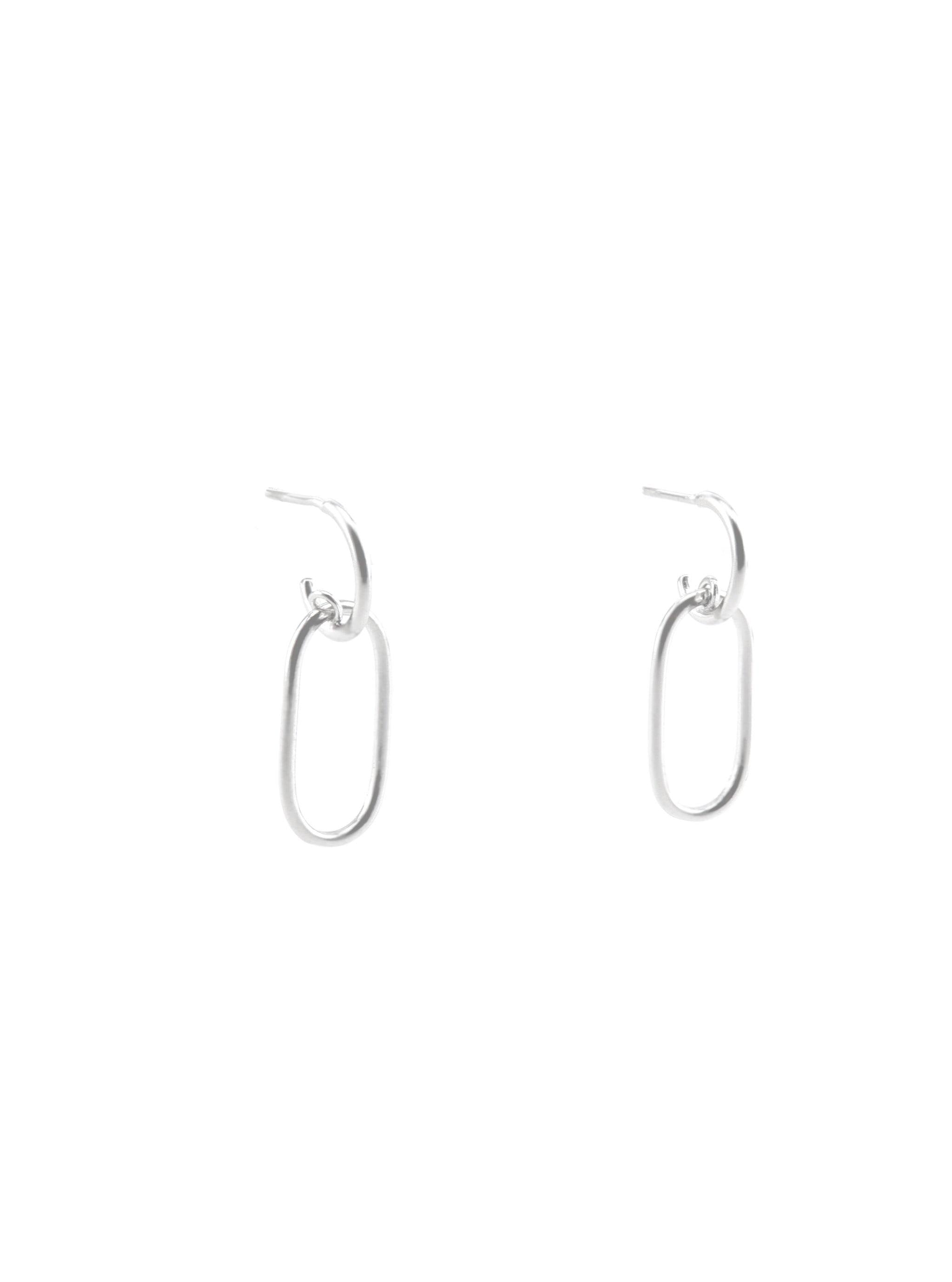 KAEDE SILVER EARRINGS - Simplique Mode