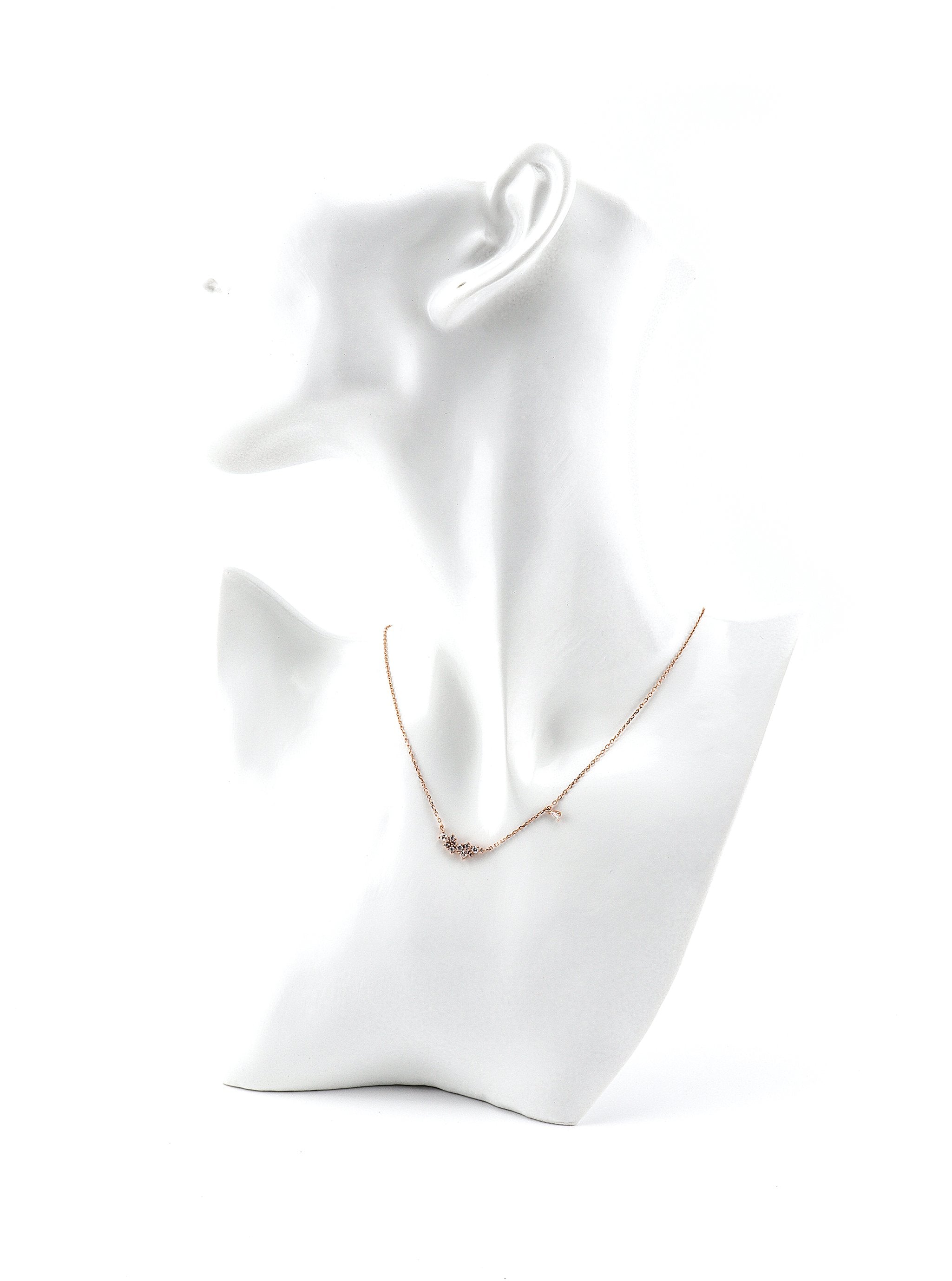 KOURTNEY SILVER NECKLACE - Simplique Mode