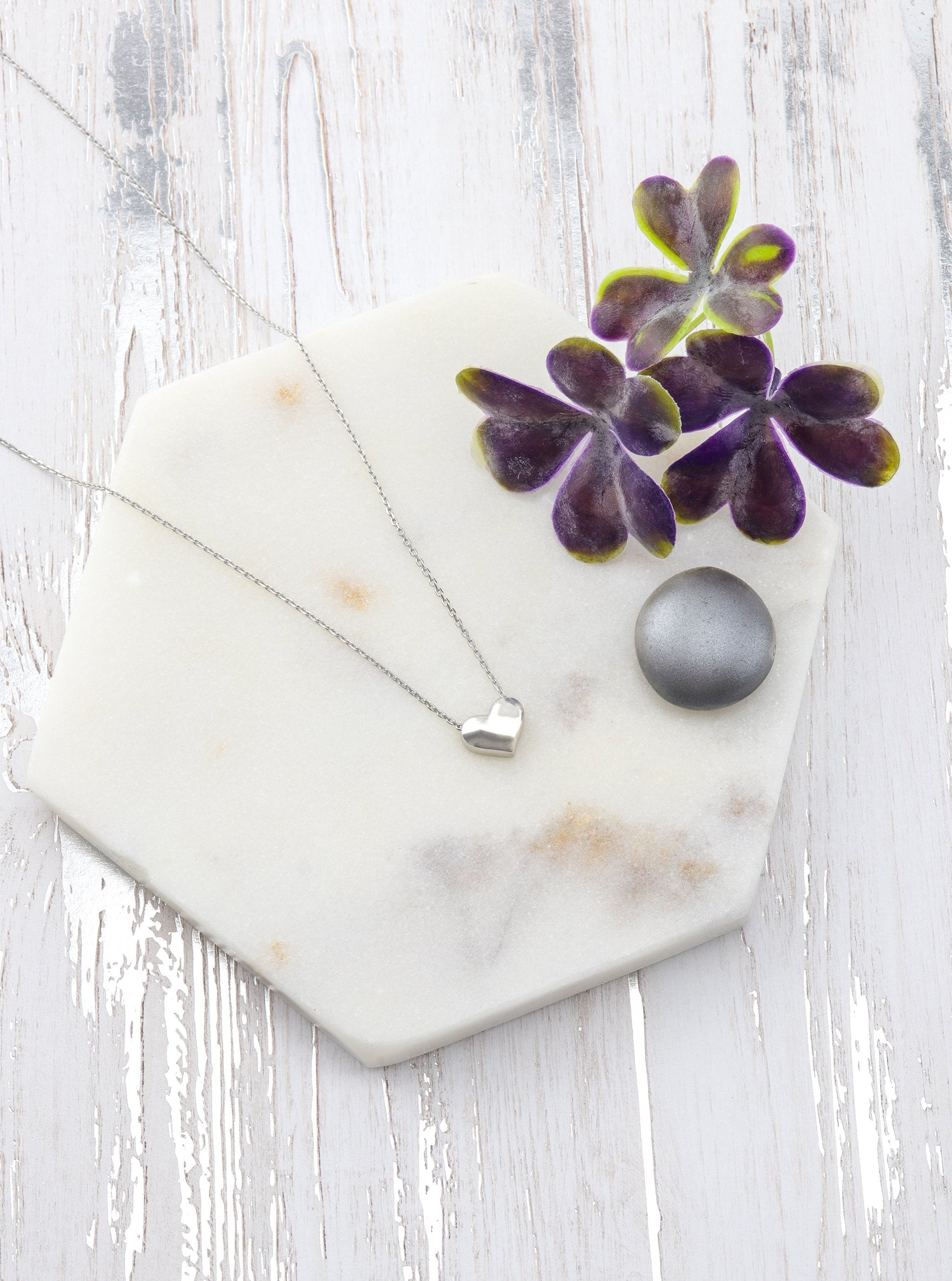 KAMI SILVER NECKLACE - Simplique Mode