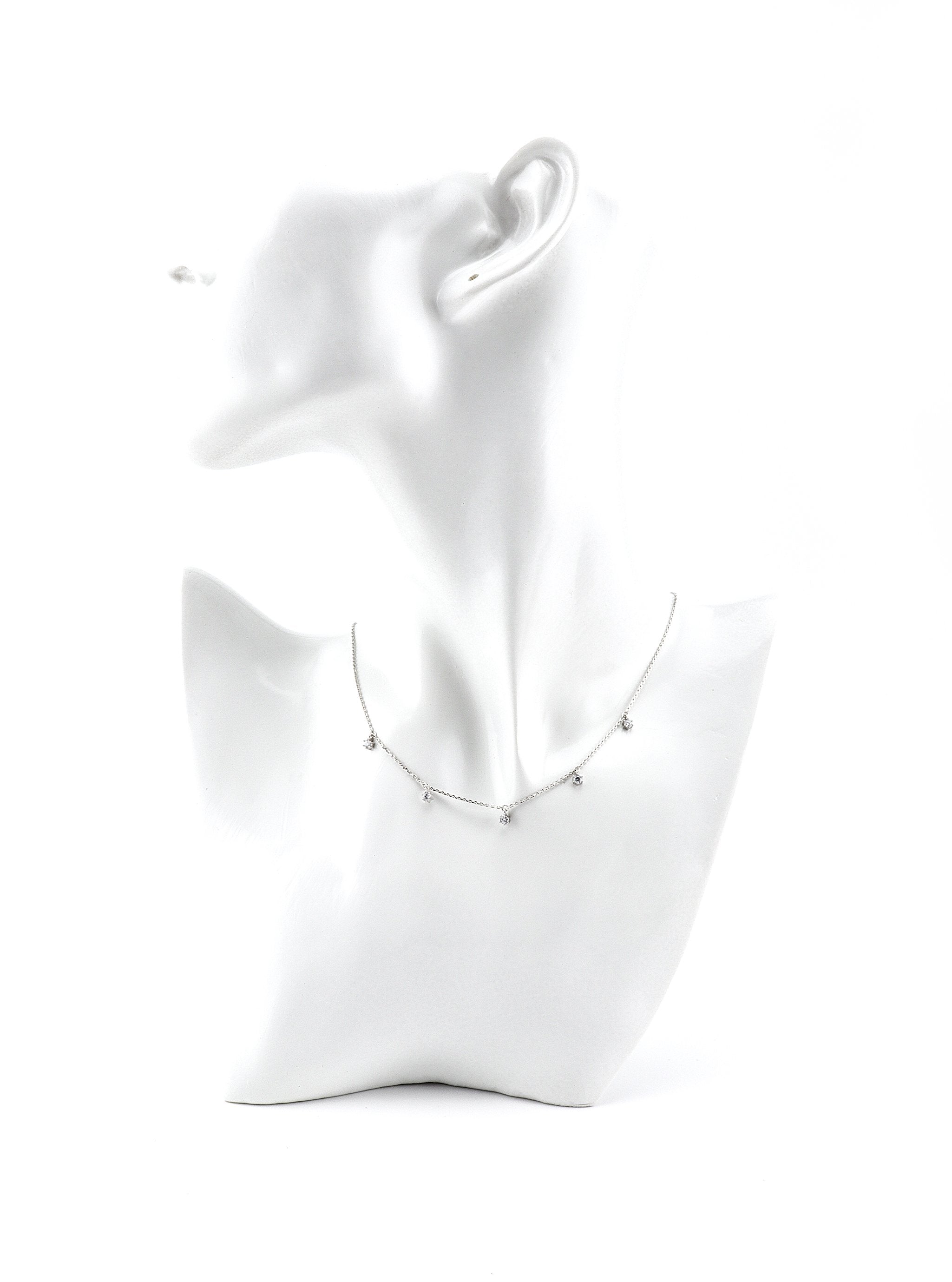 KATIE SILVER NECKLACE - Simplique Mode