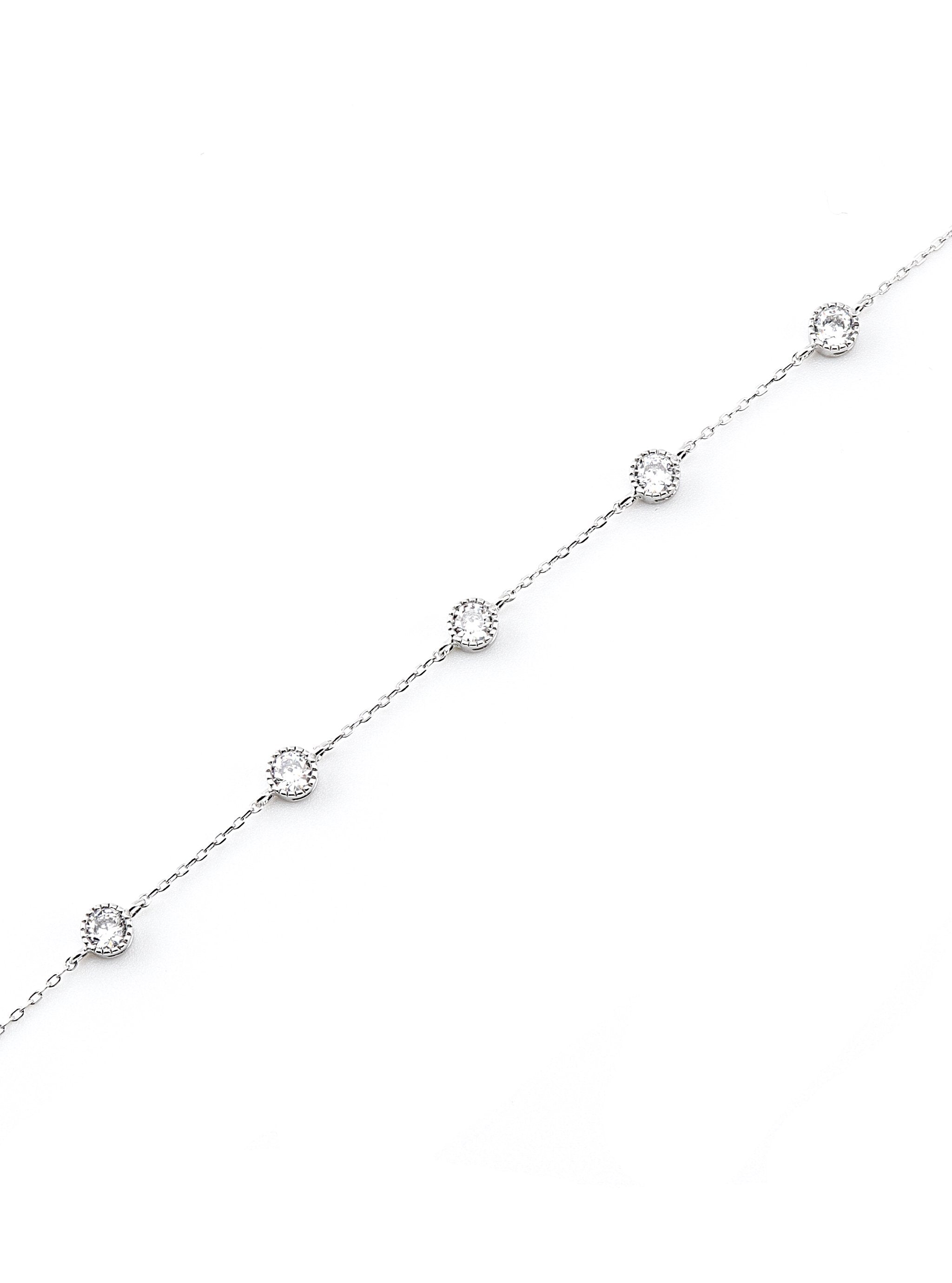 ROSALEE SILVER BRACELET - Simplique Mode