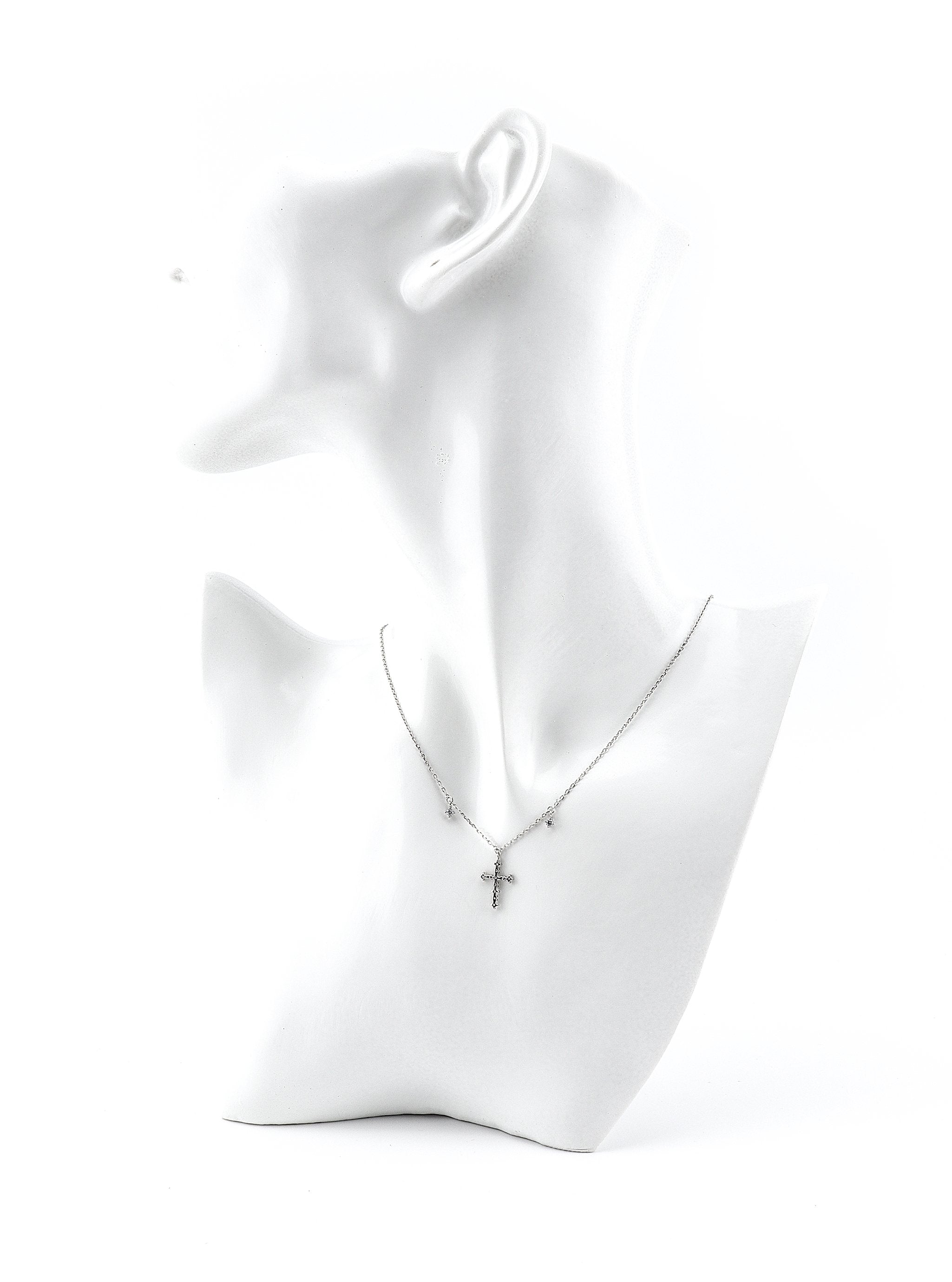 KAORI SILVER NECKLACE - Simplique Mode