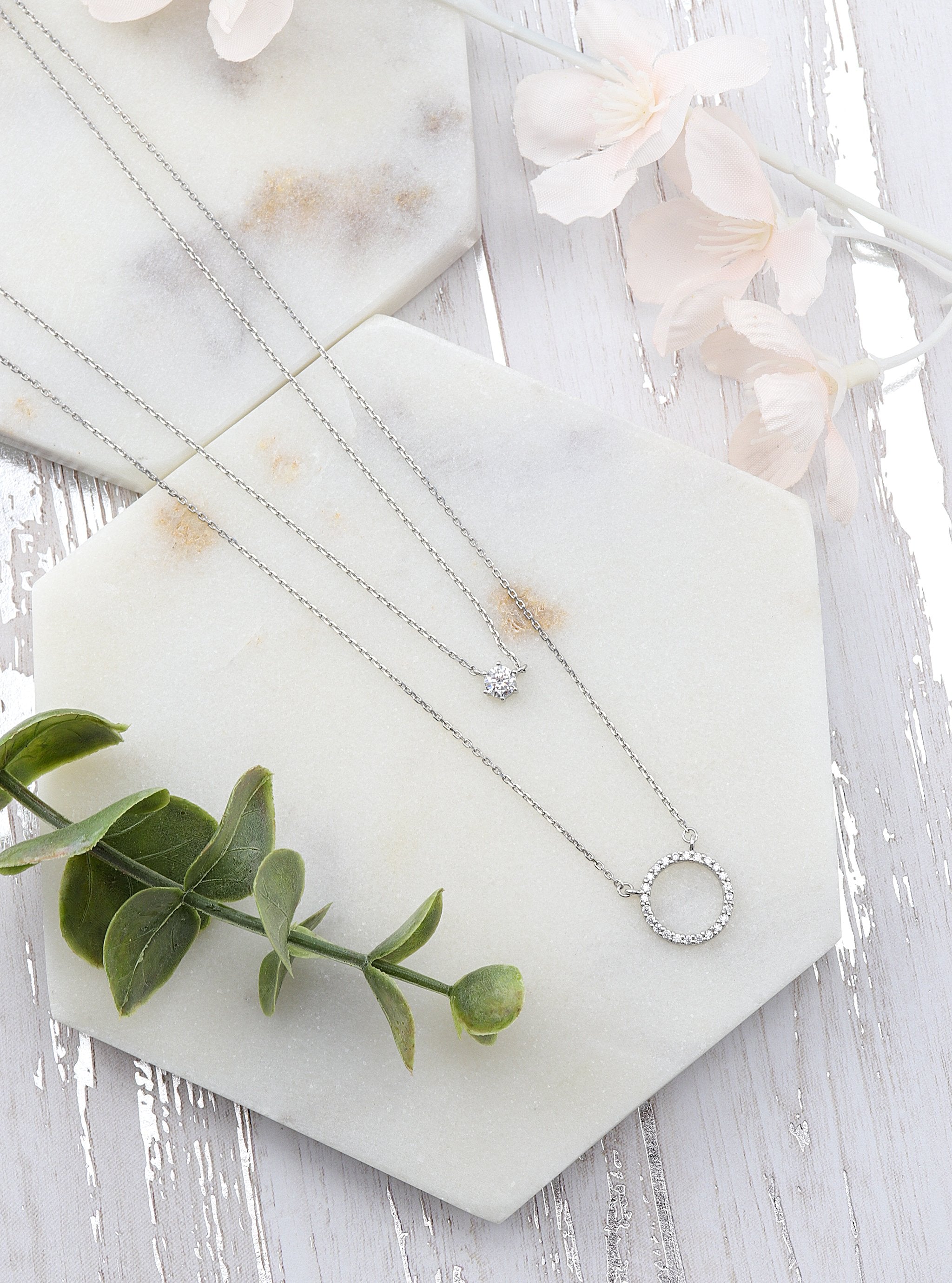 KASS SILVER NECKLACE - Simplique Mode