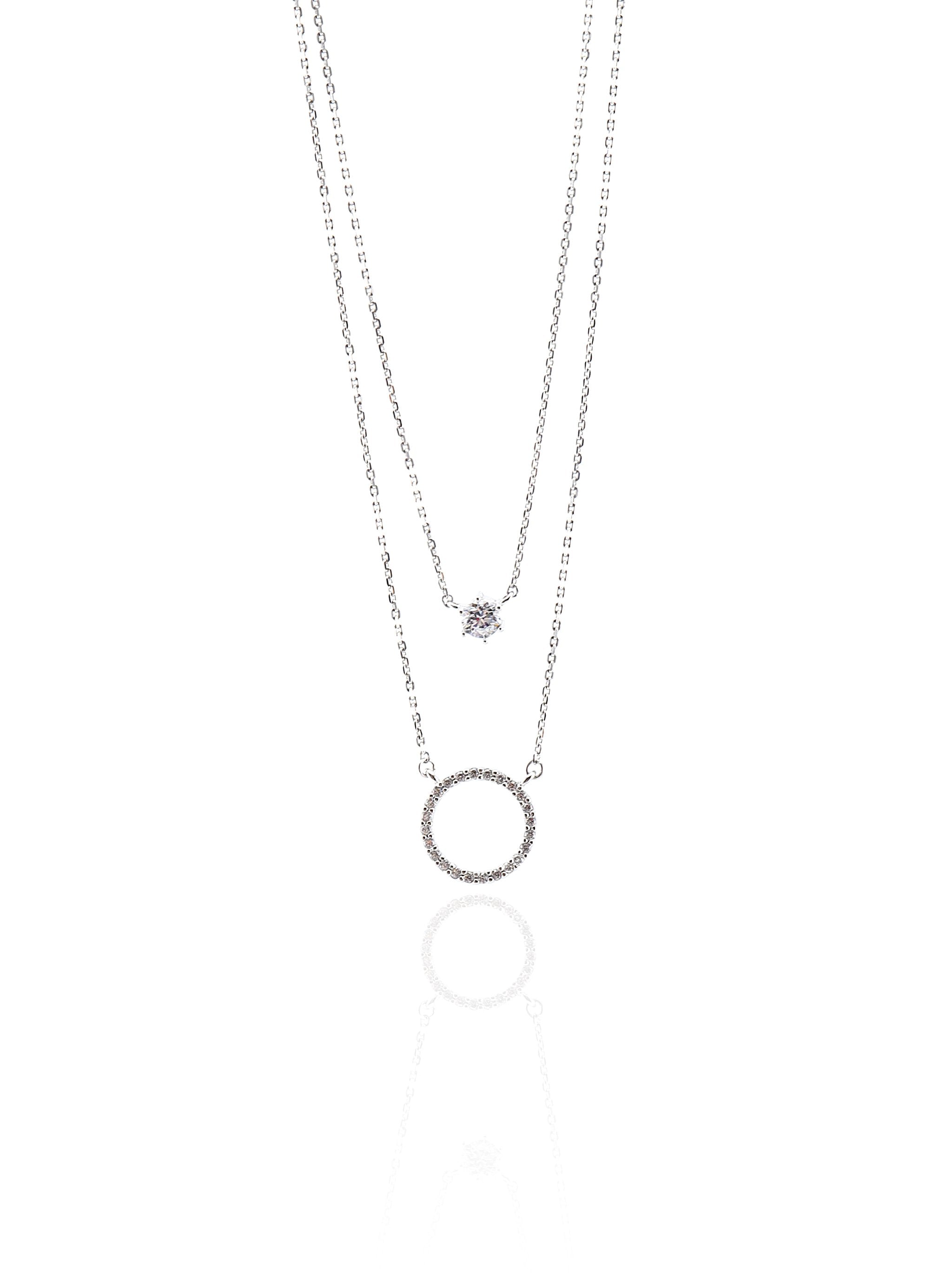 KASS SILVER NECKLACE - Simplique Mode
