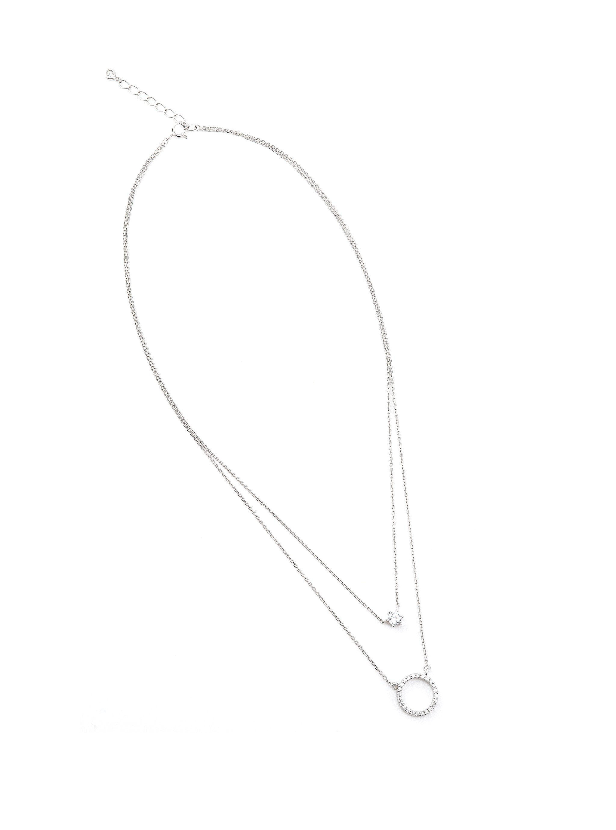 KASS SILVER NECKLACE - Simplique Mode