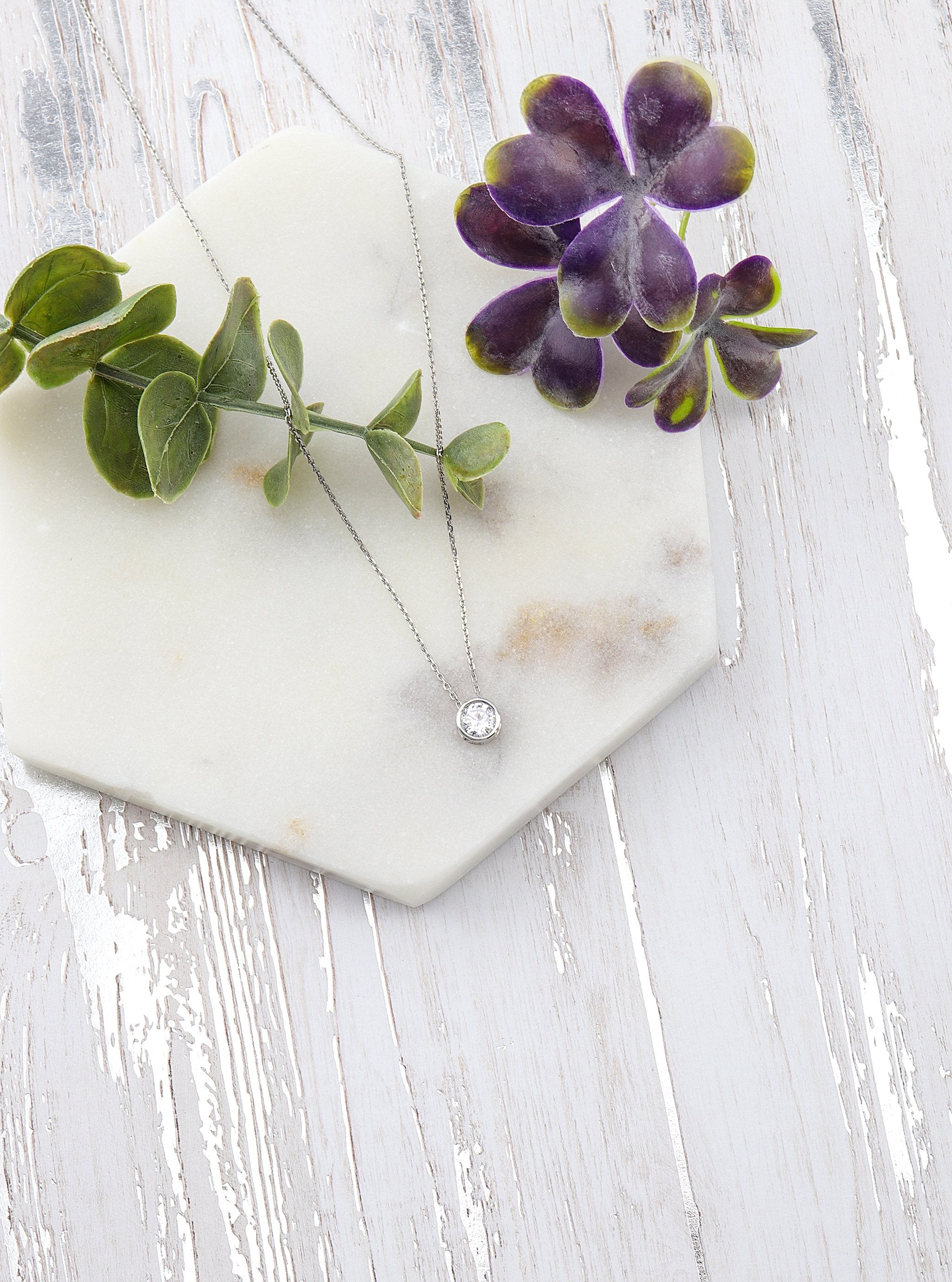 KRISTA SILVER NECKLACE - Simplique Mode