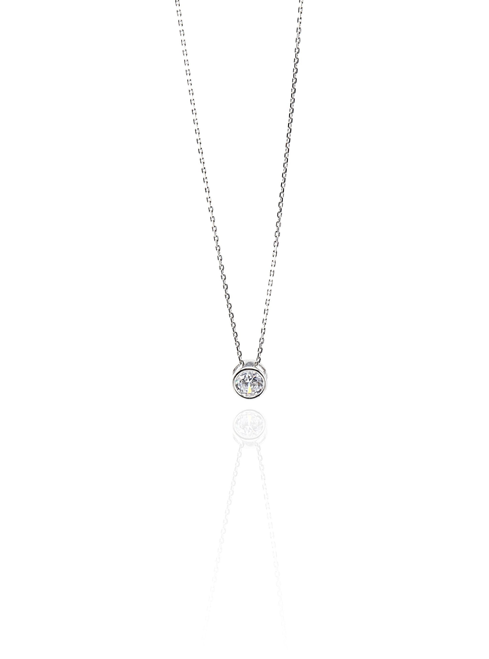KRISTA SILVER NECKLACE - Simplique Mode