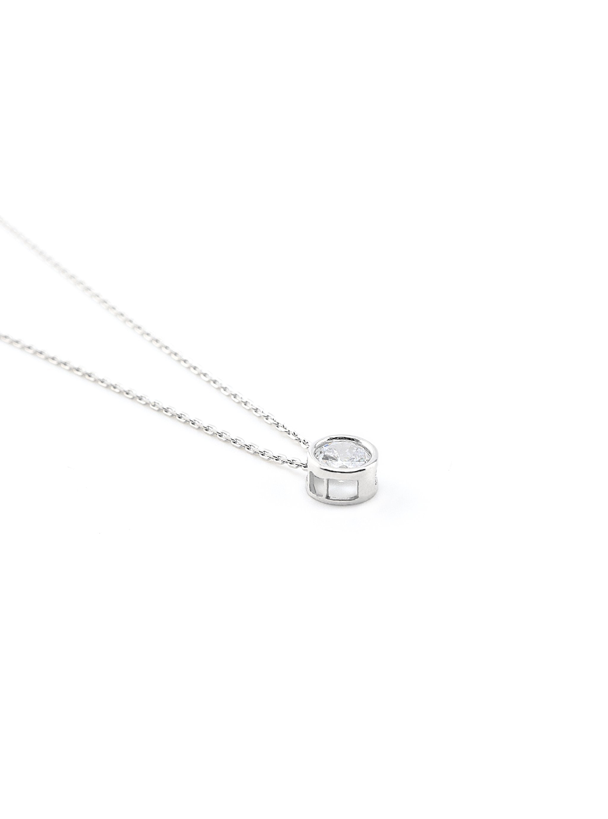 KRISTA SILVER NECKLACE - Simplique Mode