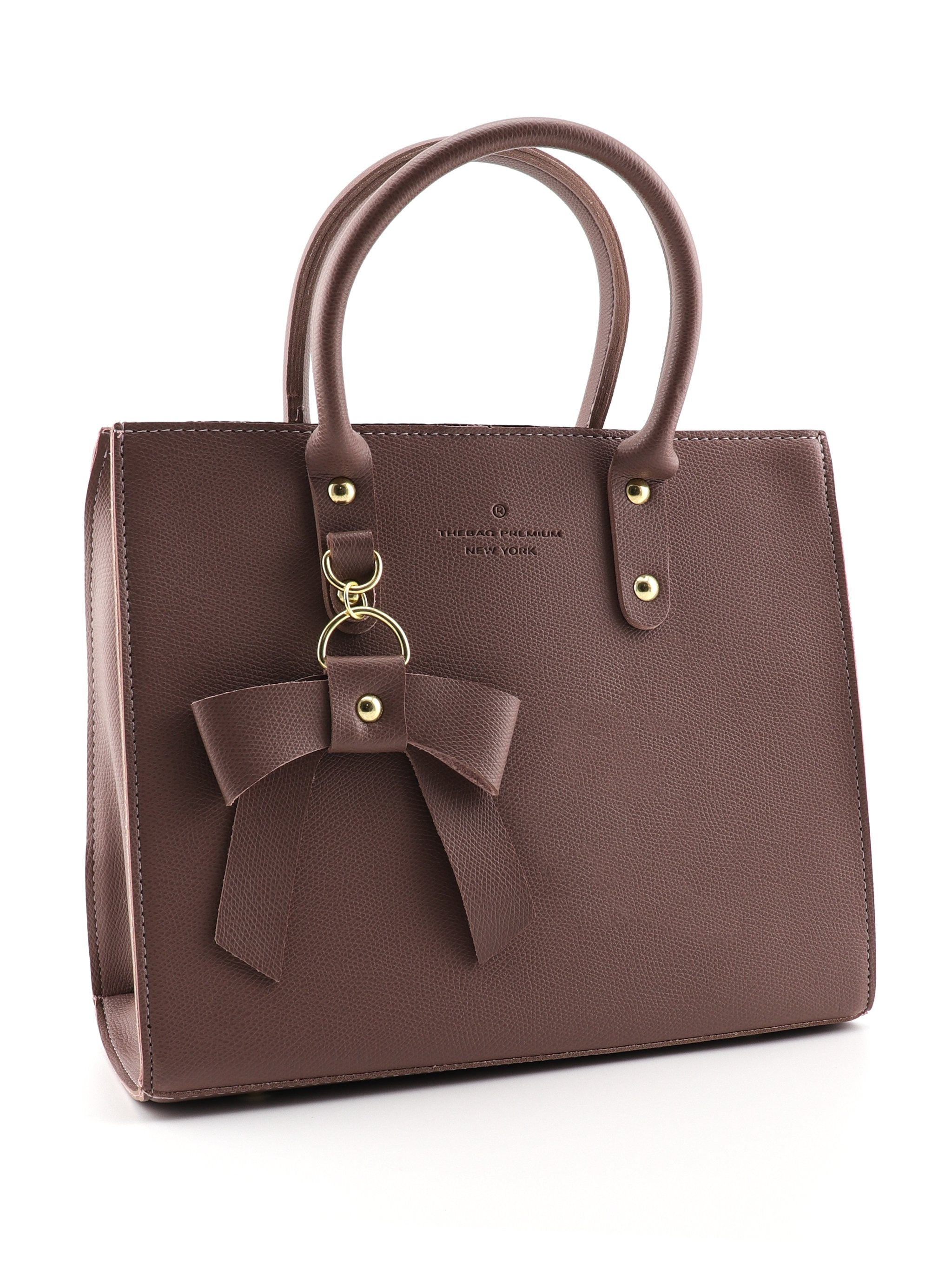 BAIZE TOP HANDLE TOTE - Simplique Mode